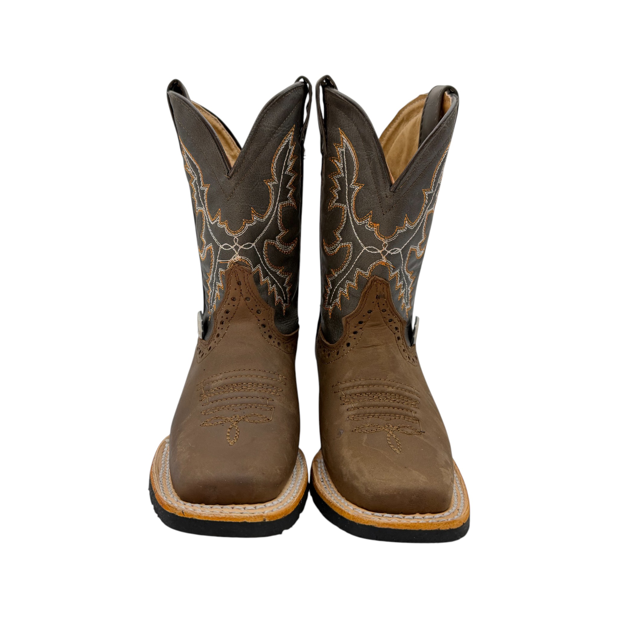 IMG_4591-Photoroom BOTA VAQUERA DE DAMA EN PIEL COLOR CAFÉ OSCURO.