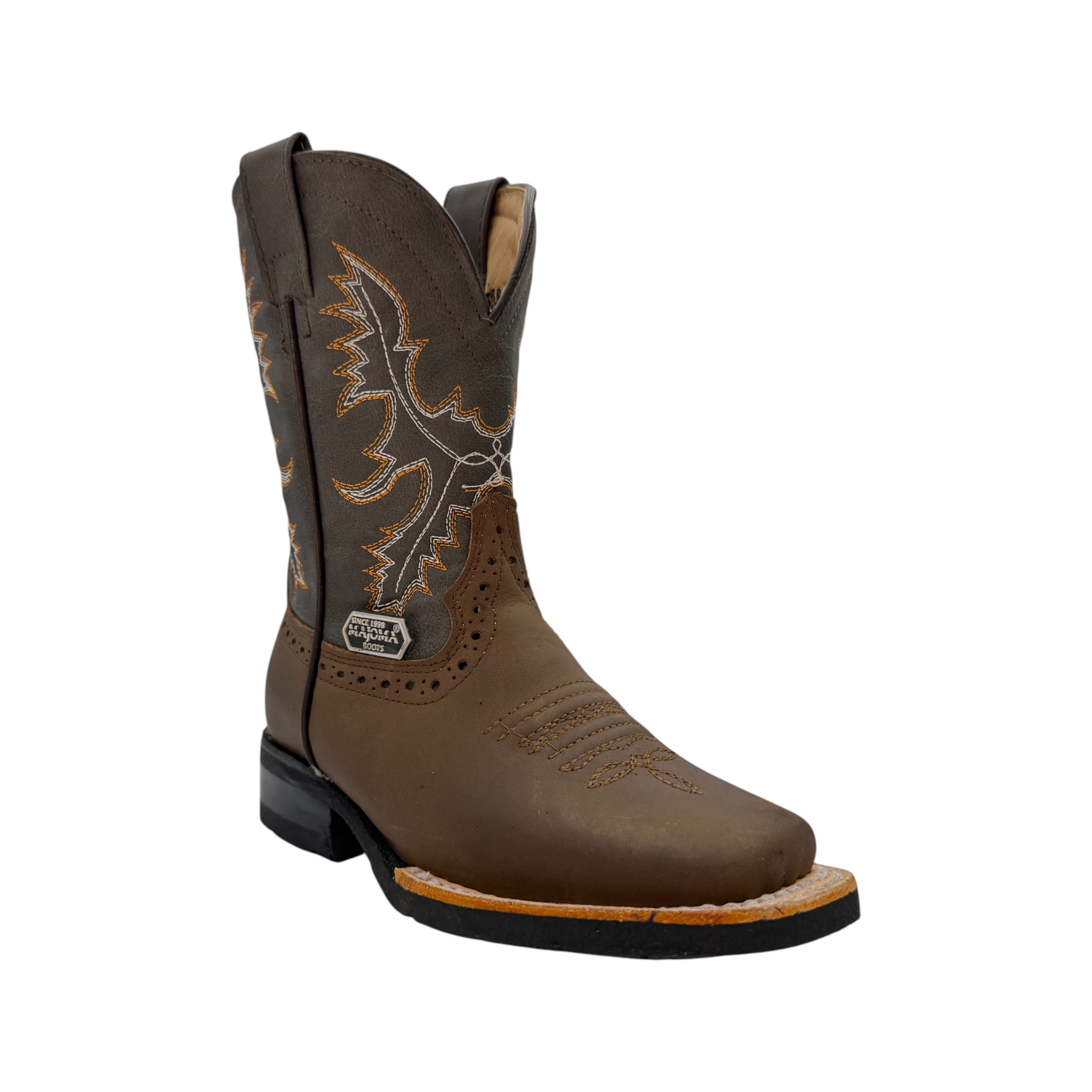 IMG_4593-Photoroom BOTA VAQUERA DE DAMA EN PIEL COLOR CAFÉ OSCURO.