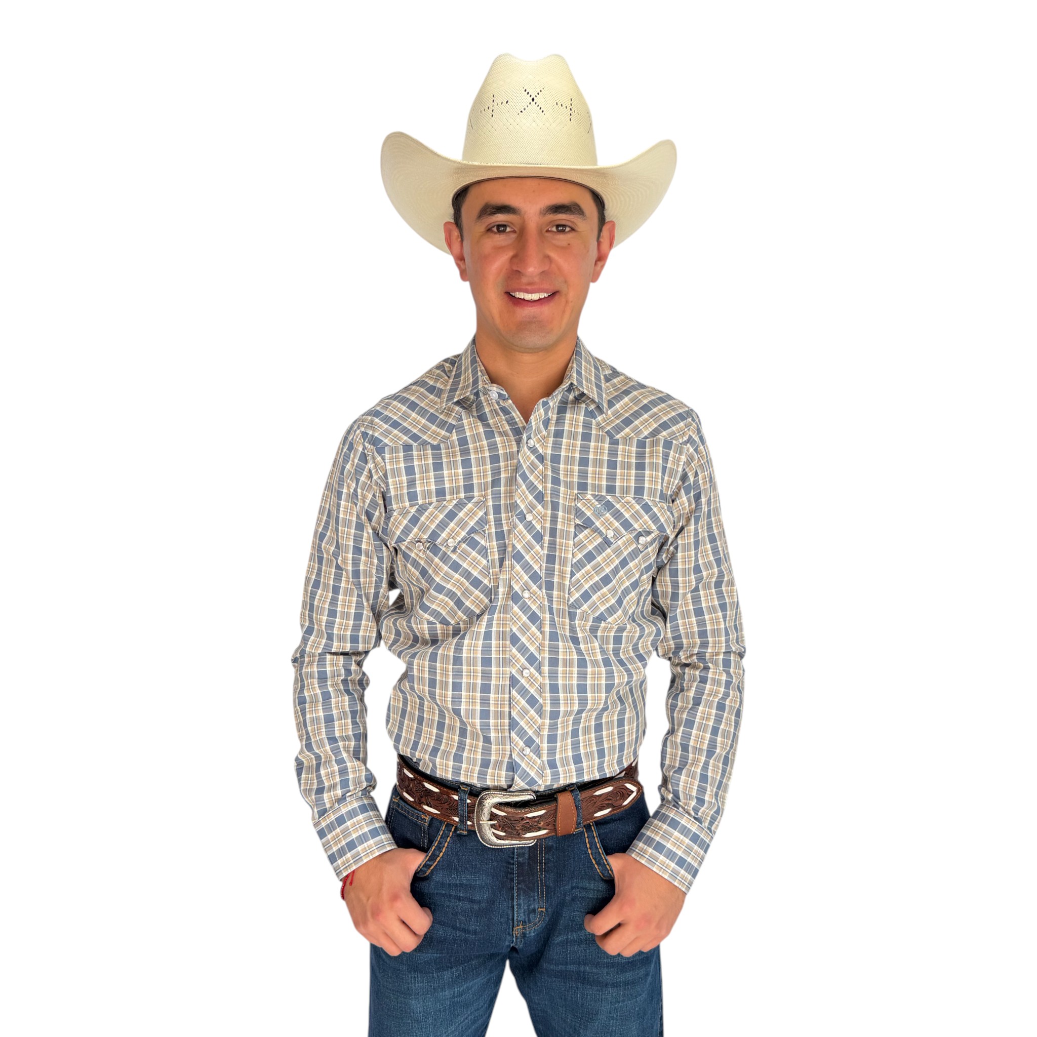 IMG_4659-Photoroom CAMISA VAQUERA CUADROS TRICOLOR BLANCO AMARILLO Y AZUL