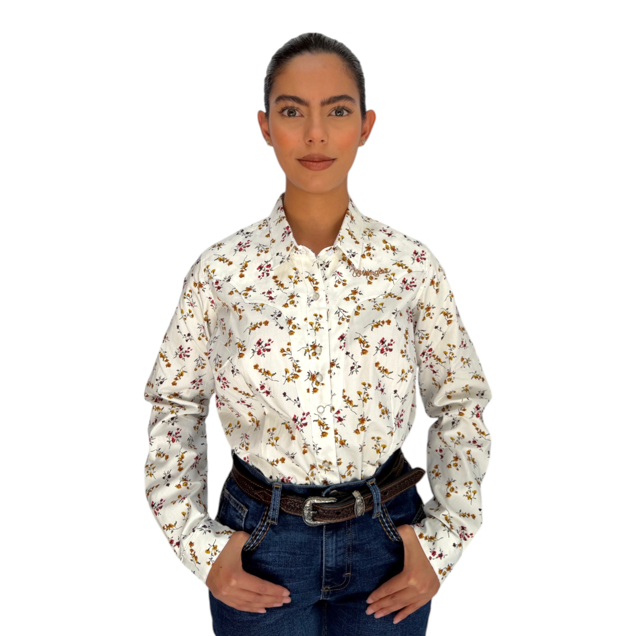 IMG_4697-Photoroom CAMISA WRANGLER DAMA BLANCA CON ESTAMPADO FLORAL
