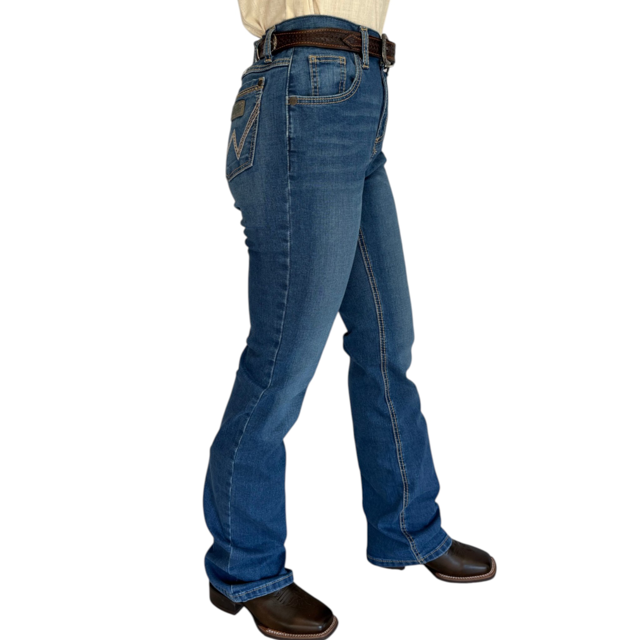 PANTALÓN WRANGLER DAMA AZUL