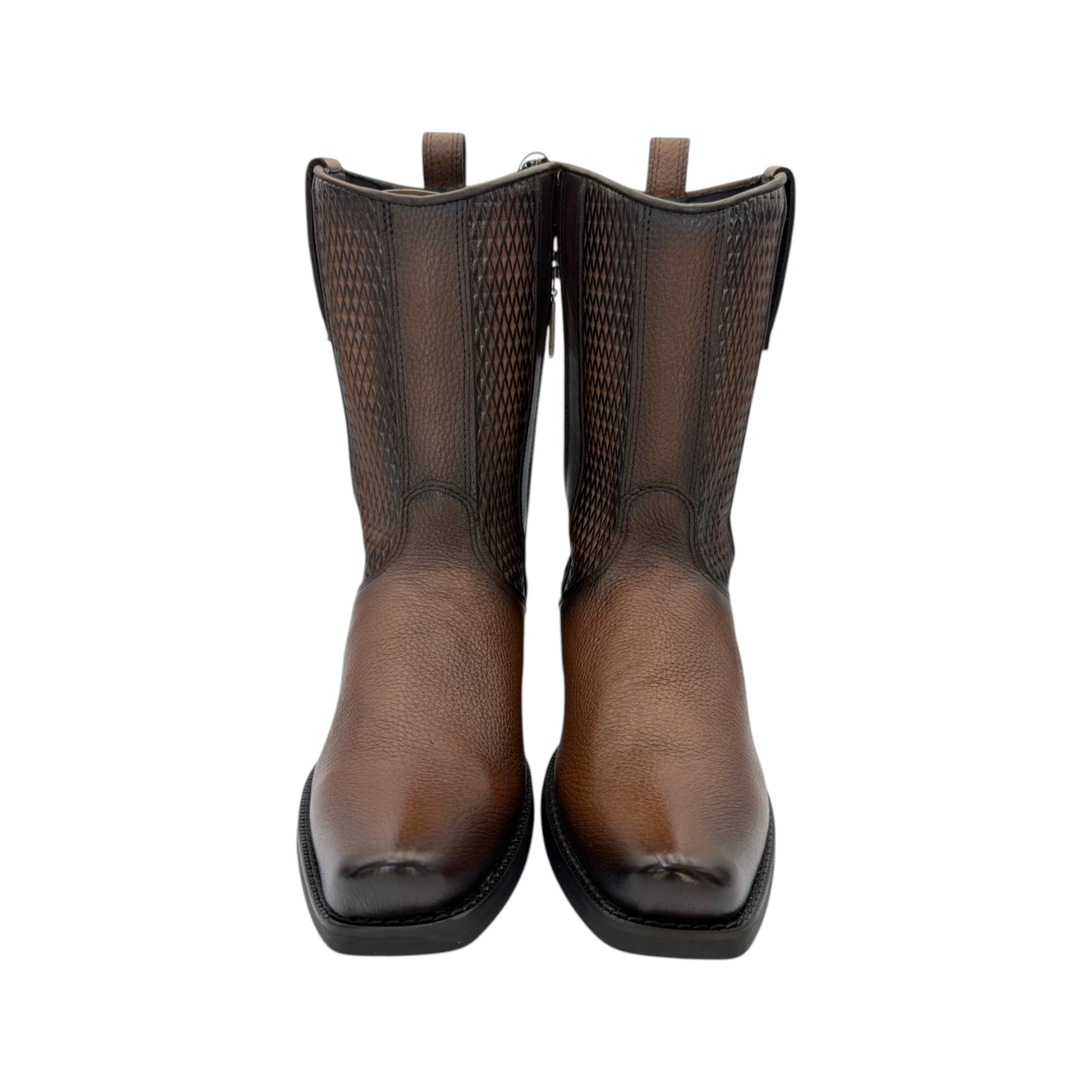 BOTA CUADRA VENADO ITALIANO MIEL.