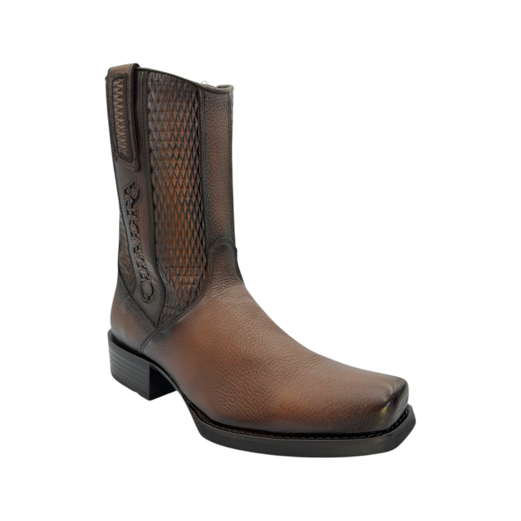 BOTA CUADRA VENADO ITALIANO MIEL.