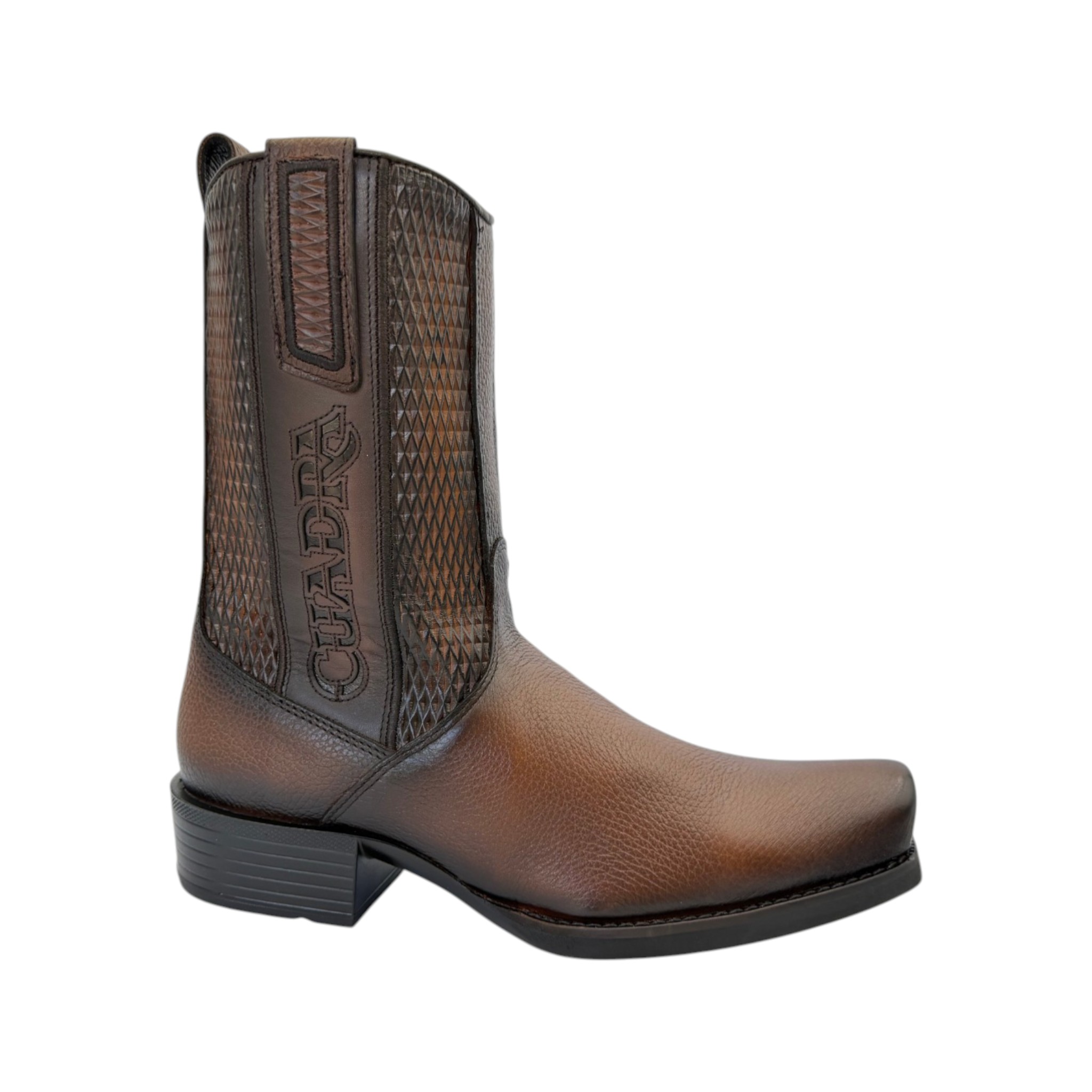 BOTA CUADRA VENADO ITALIANO MIEL.