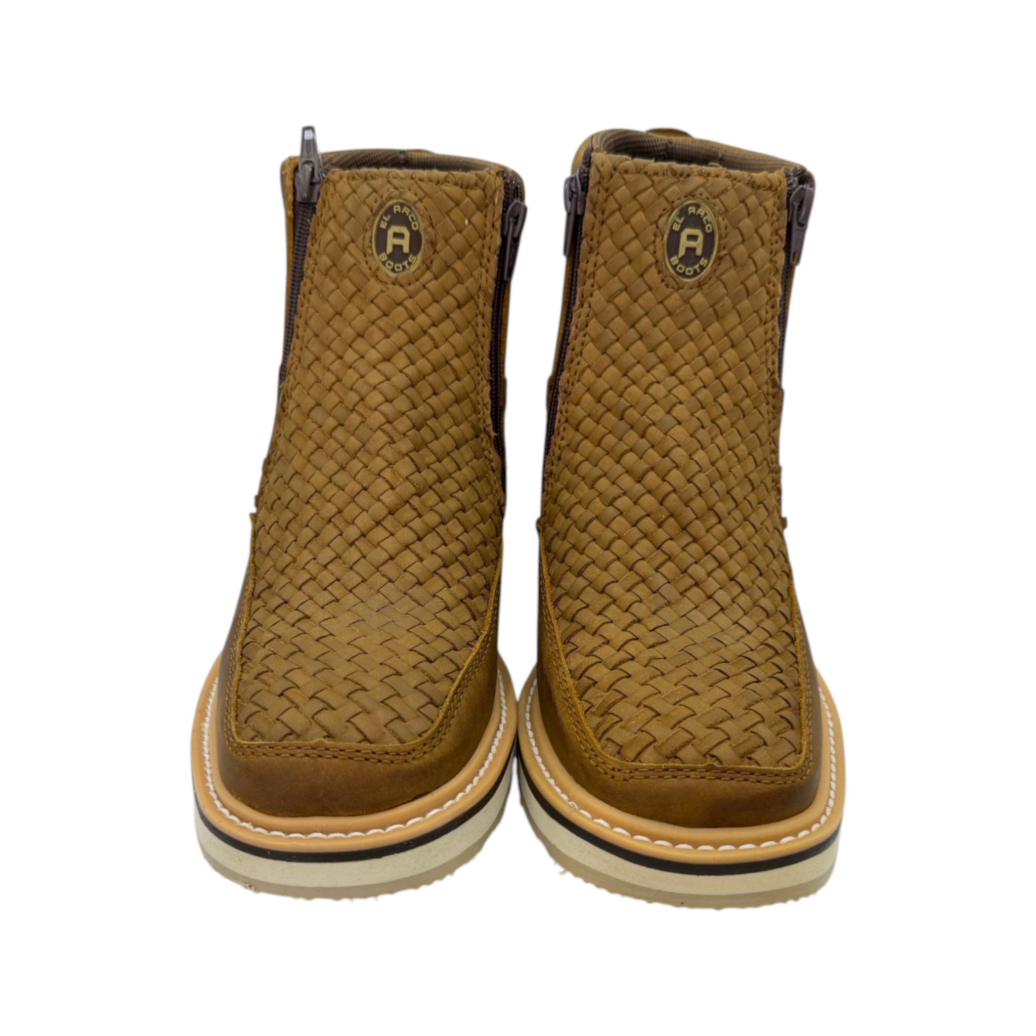 BOTIN AGAVERO CHARLY PETATILLO MIEL SUELA DOBLE DENSIDAD.