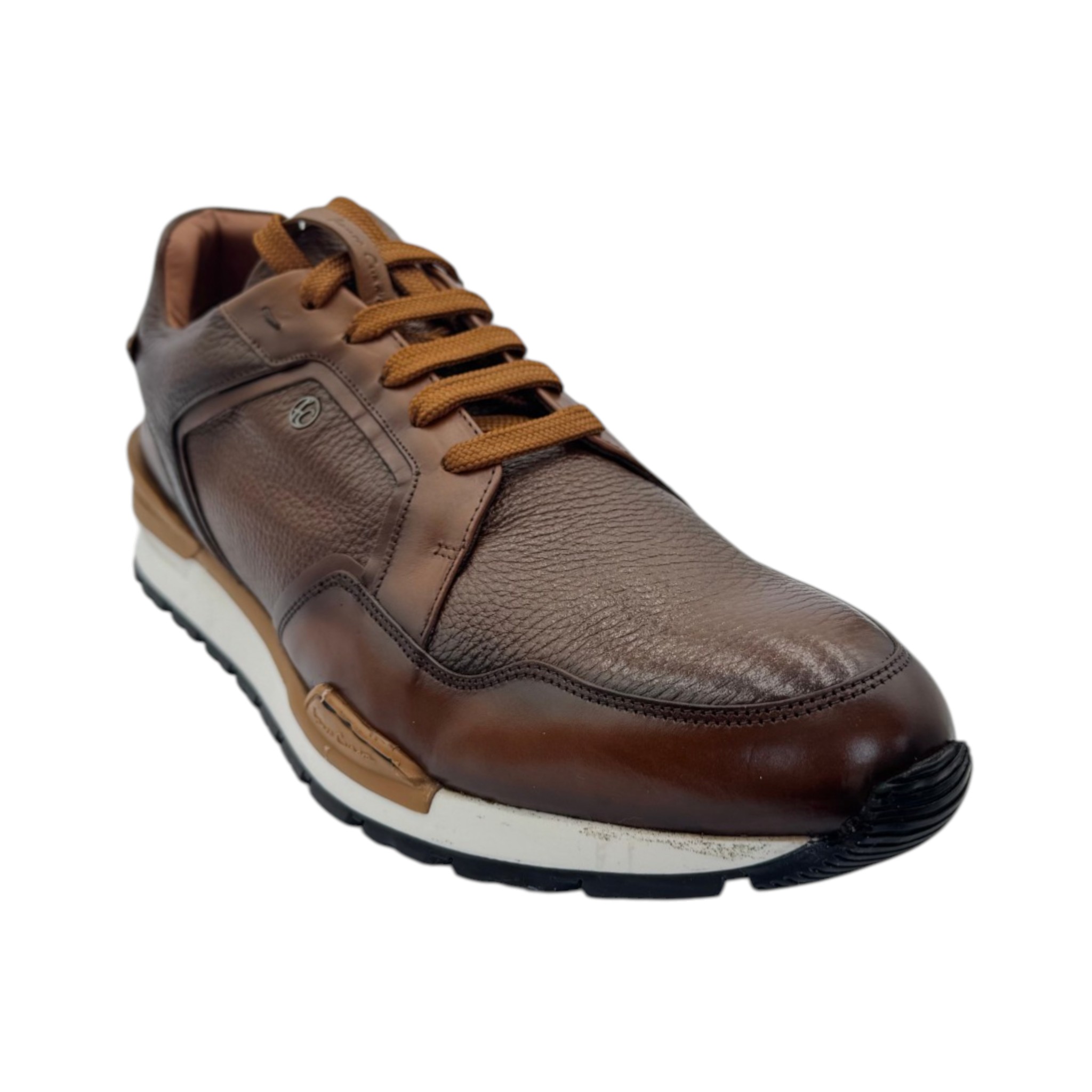 TENI CUADRA DE CABALLERO PIEL DE VENADO MIEL.