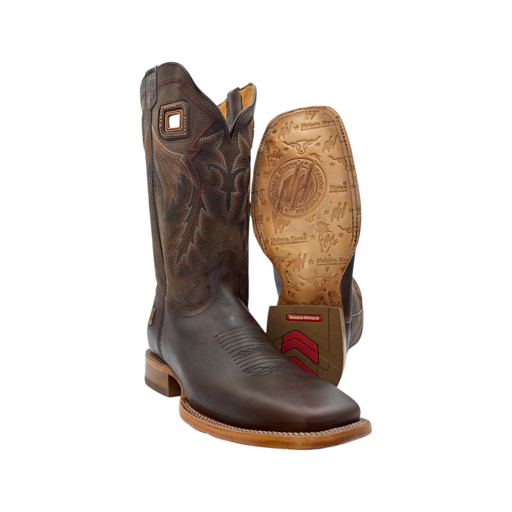 BOTA NOKOTA HORSE CABALLERO MODELO CHEYENNE ROBLE.