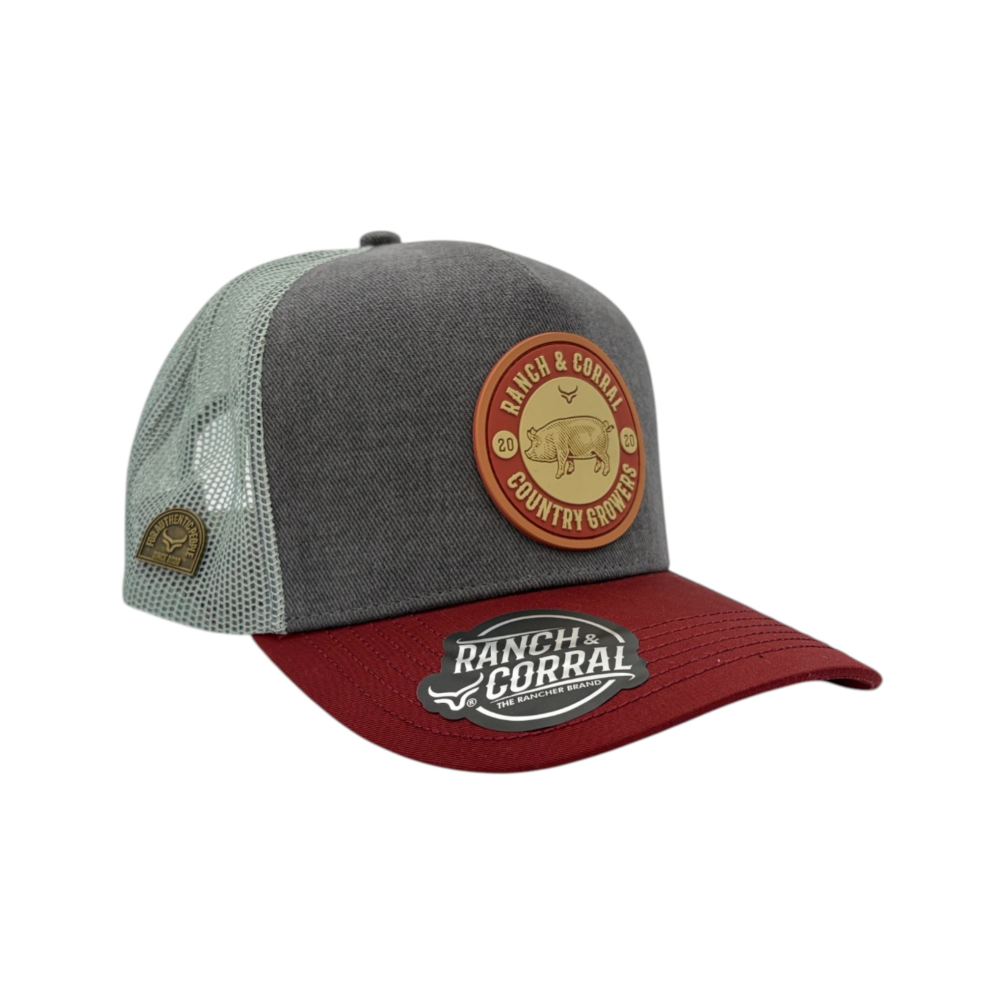 GORRA RANCH&CORRAL MODELO COUNTRY GROWERS GRAY.