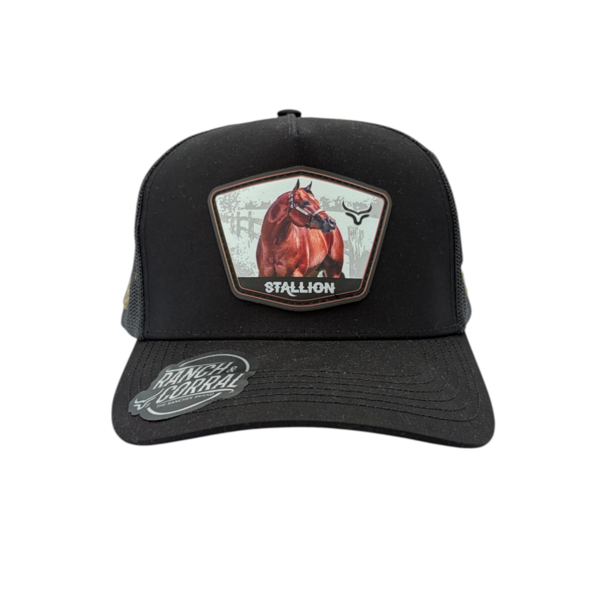 GORRA RANCH&CORRAL MODELO STALLION BLACK.