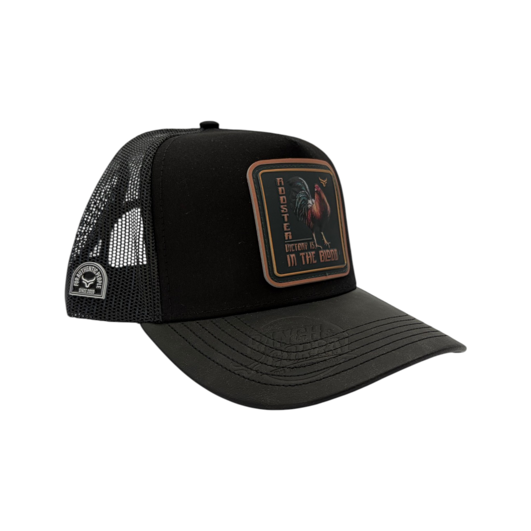 GORRA RANCH&CORRAL MODELO ROOSTER VICTORY BLACK.