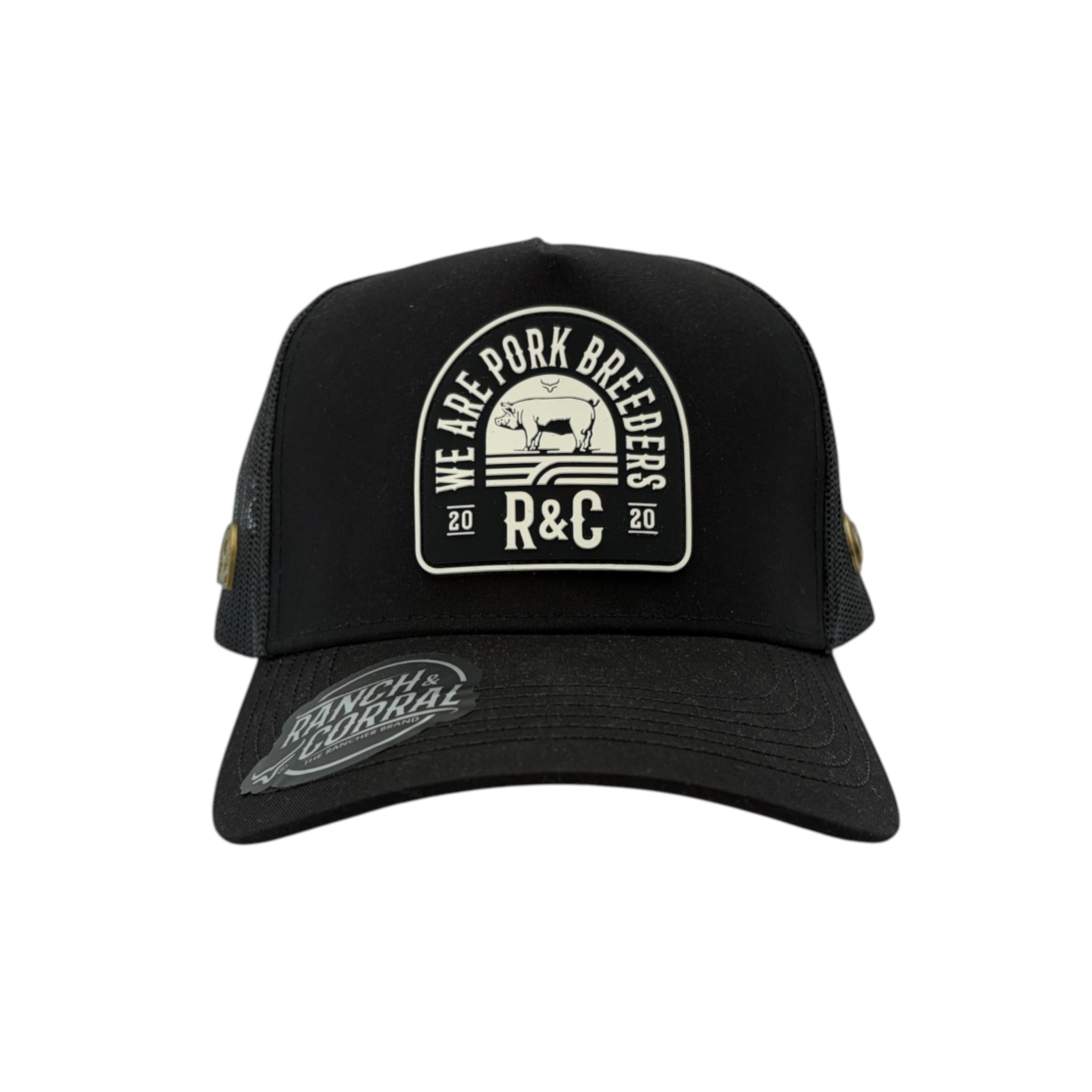 GORRA RANCH&CORRAL MODELO PORK BREEDERS BLACK.