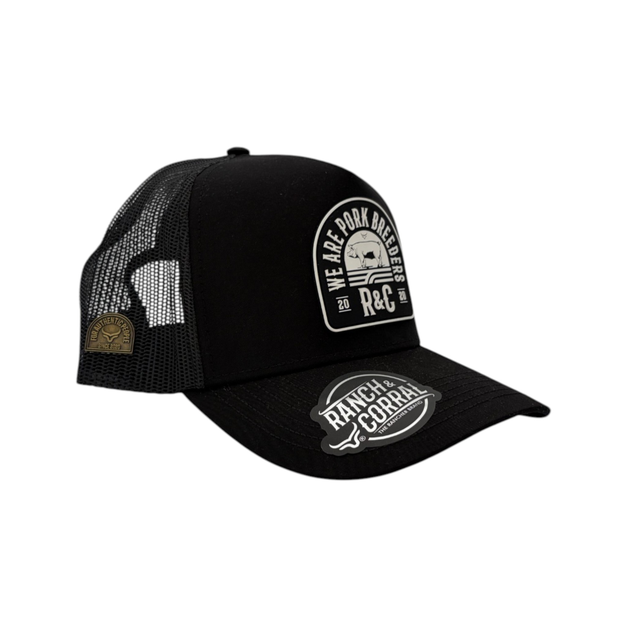 GORRA RANCH&CORRAL MODELO PORK BREEDERS BLACK.
