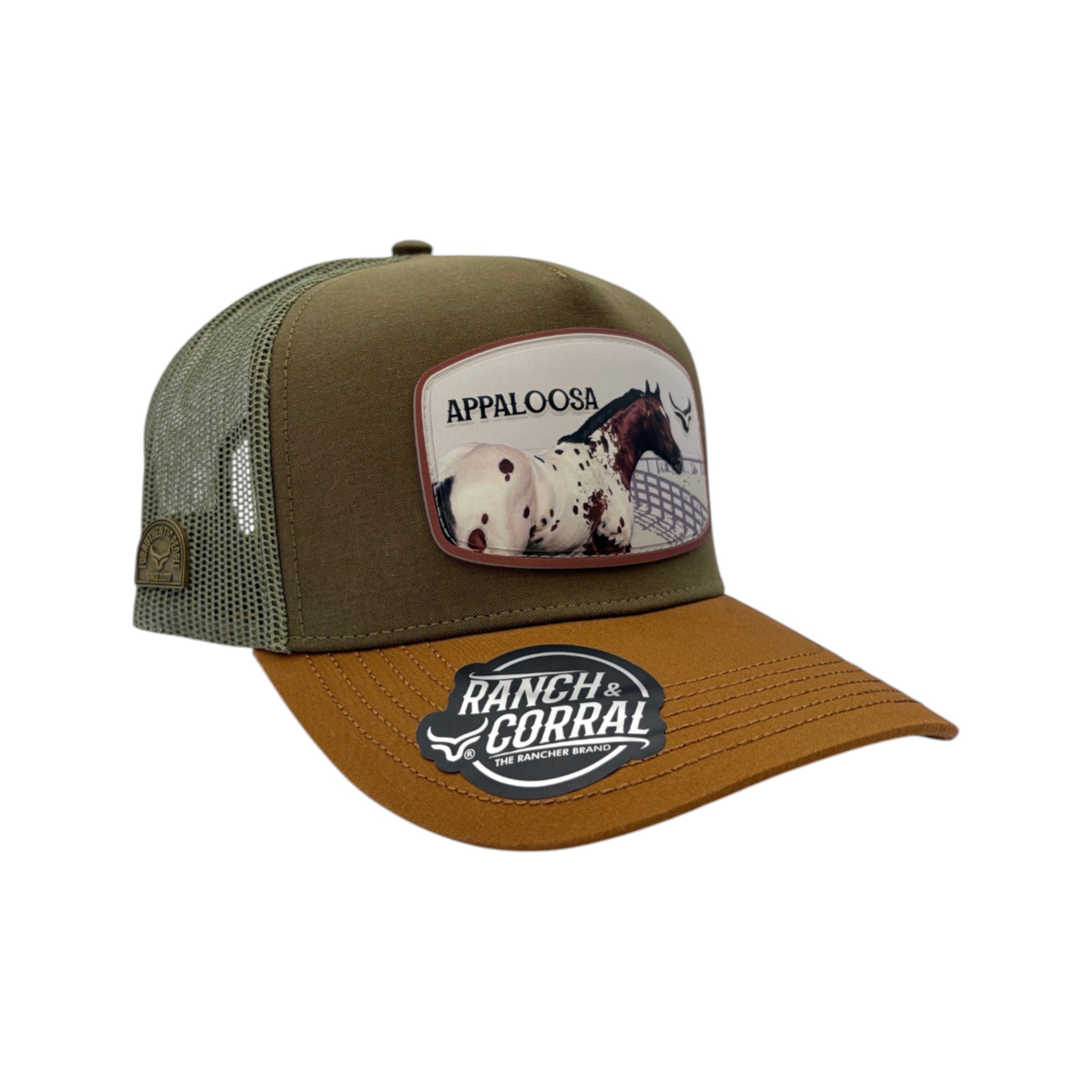 GORRA RANCH&CORRAL MODELO APPALOOSA GREEN.