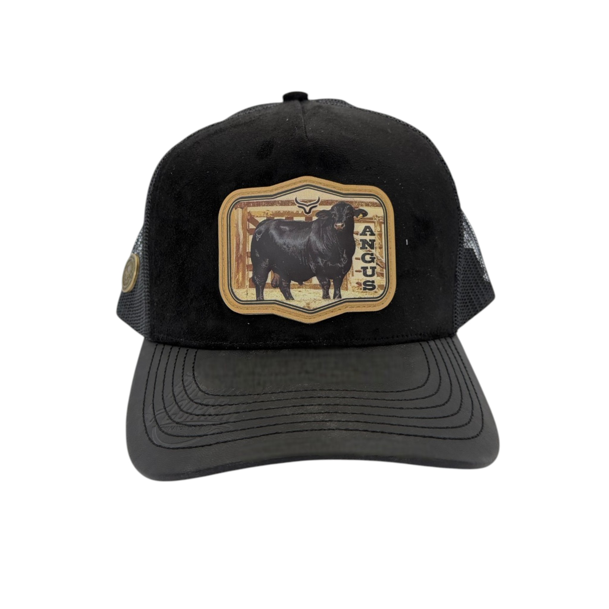 GORRA RANCH&CORRAL MODELO ANGUS NEGRO.