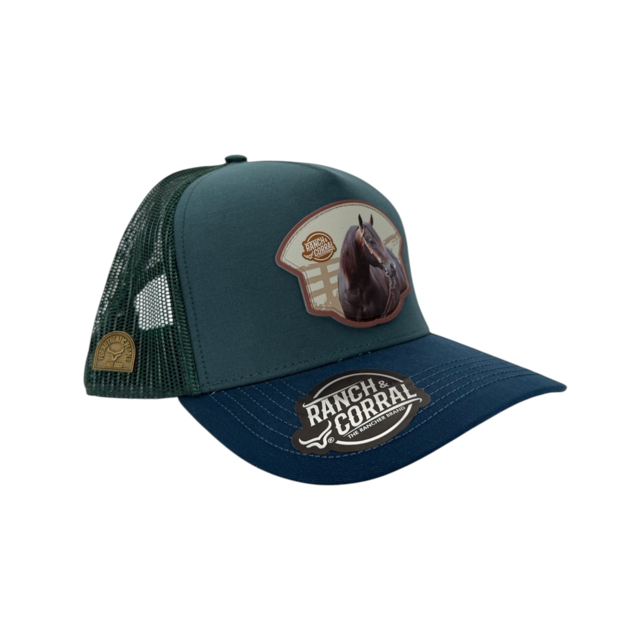 GORRA RANCH&CORRAL MODELO AZABACHE.