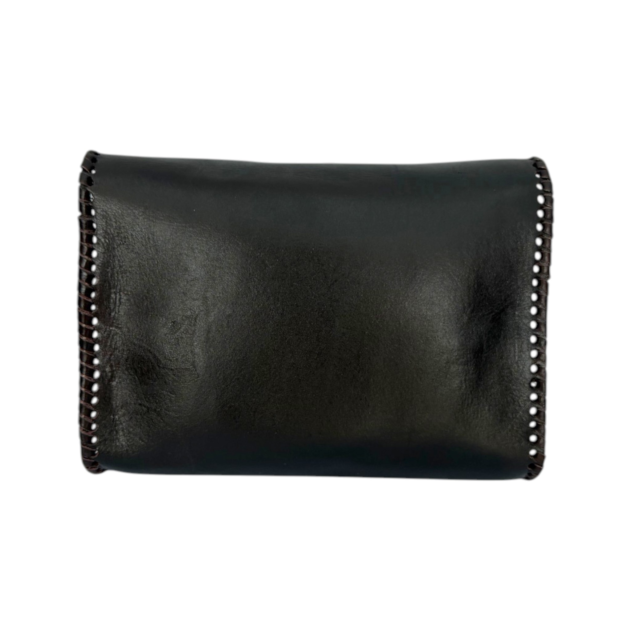 BOLSA CINCELADA ARTESANAL ORLEADO CAFÉ RÚSTICO