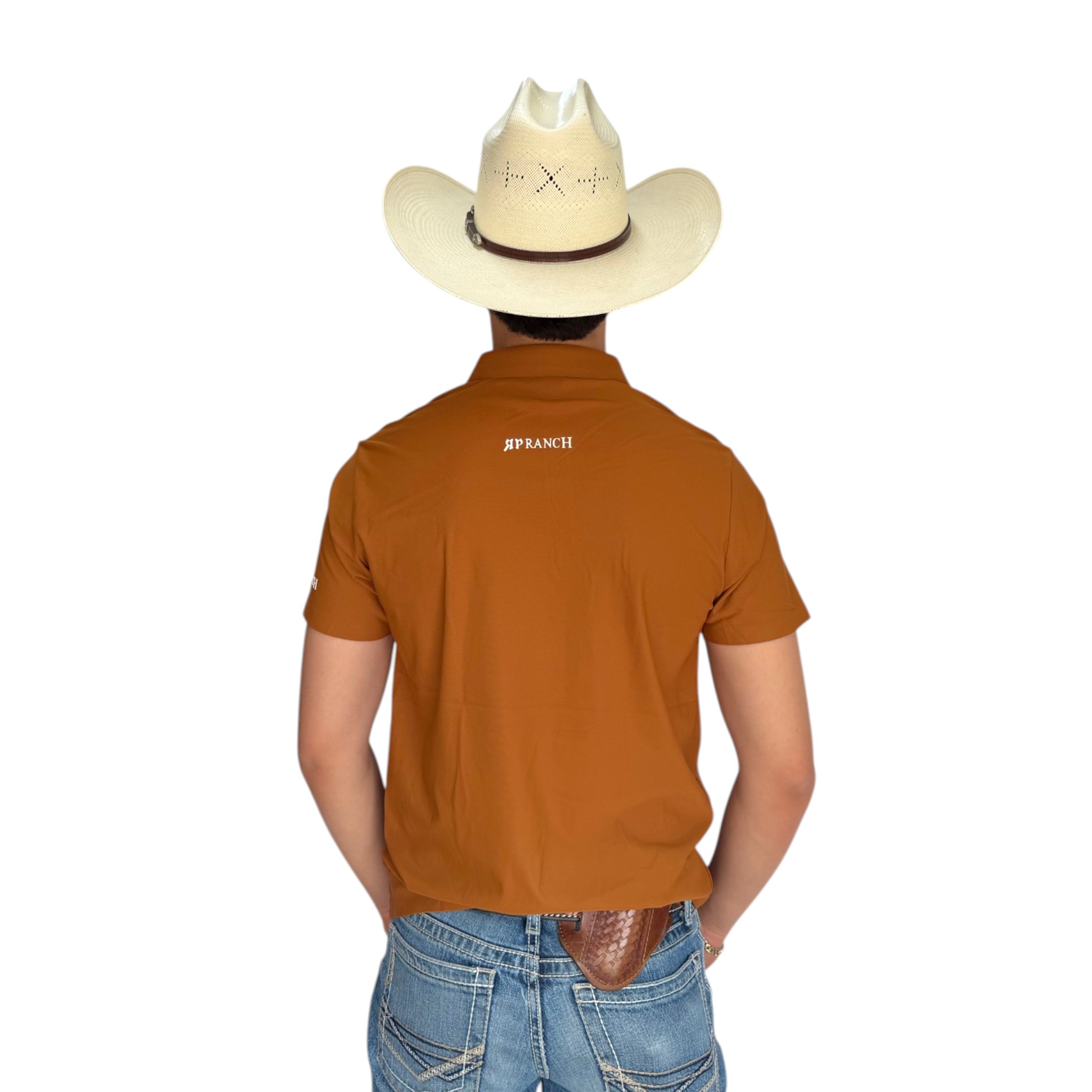 PLAYERA REPLICADOS MIEL MANGA CORTA MODELO CHECOTAH.