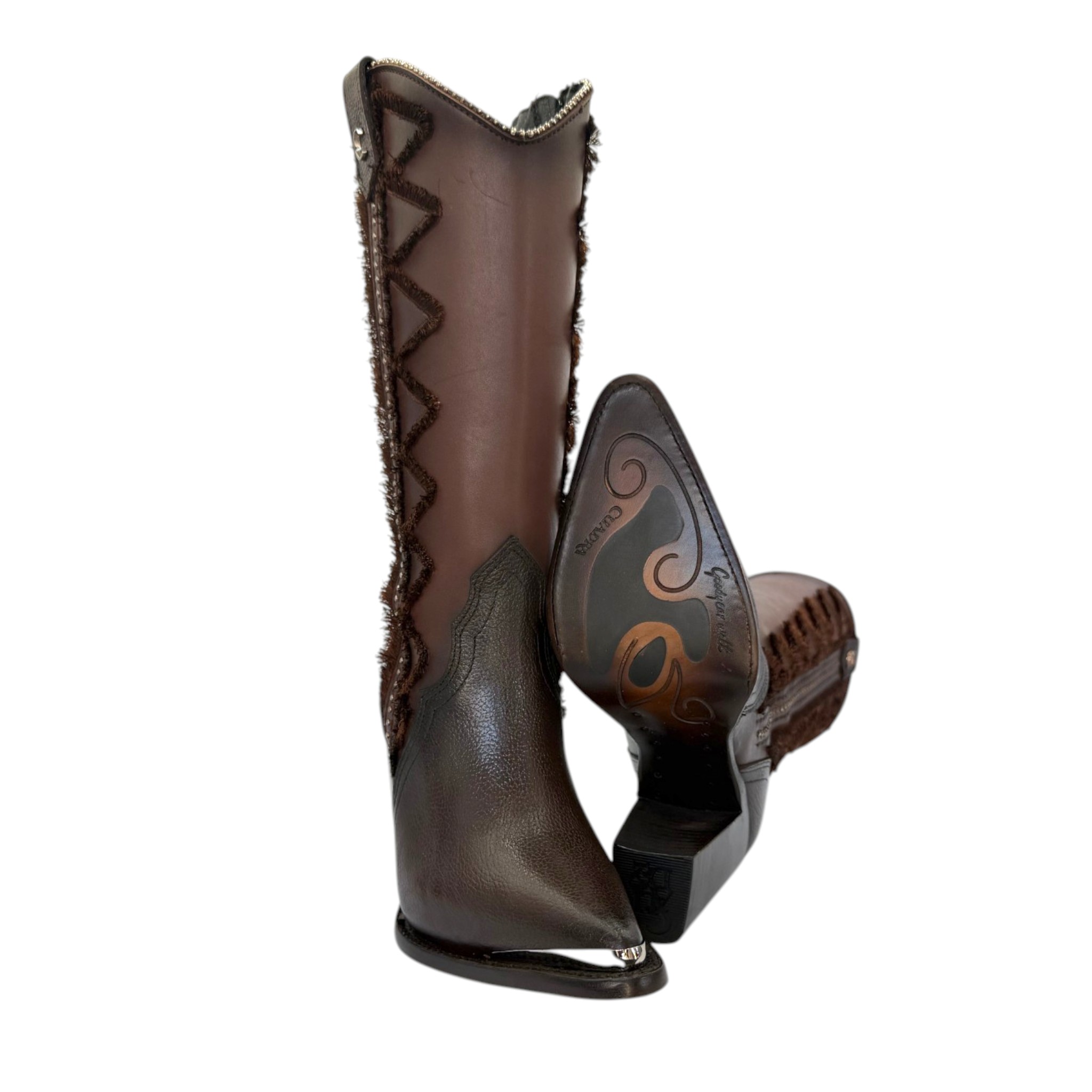 IMG_5800-Photoroom BOTA CUADRA DE DAMA MODELO AUSTRIA CAFÉ EN PIEL DE RES.