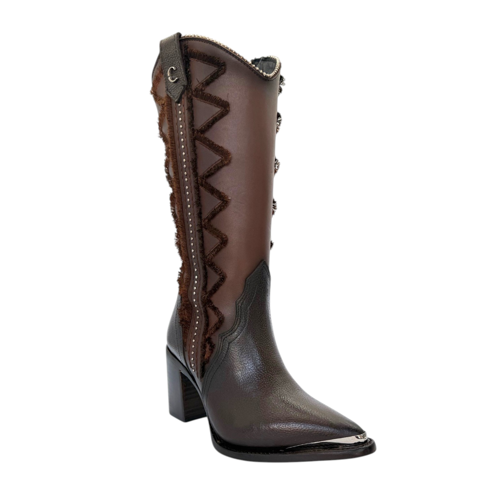 IMG_5801-Photoroom BOTA CUADRA DE DAMA MODELO AUSTRIA CAFÉ EN PIEL DE RES.