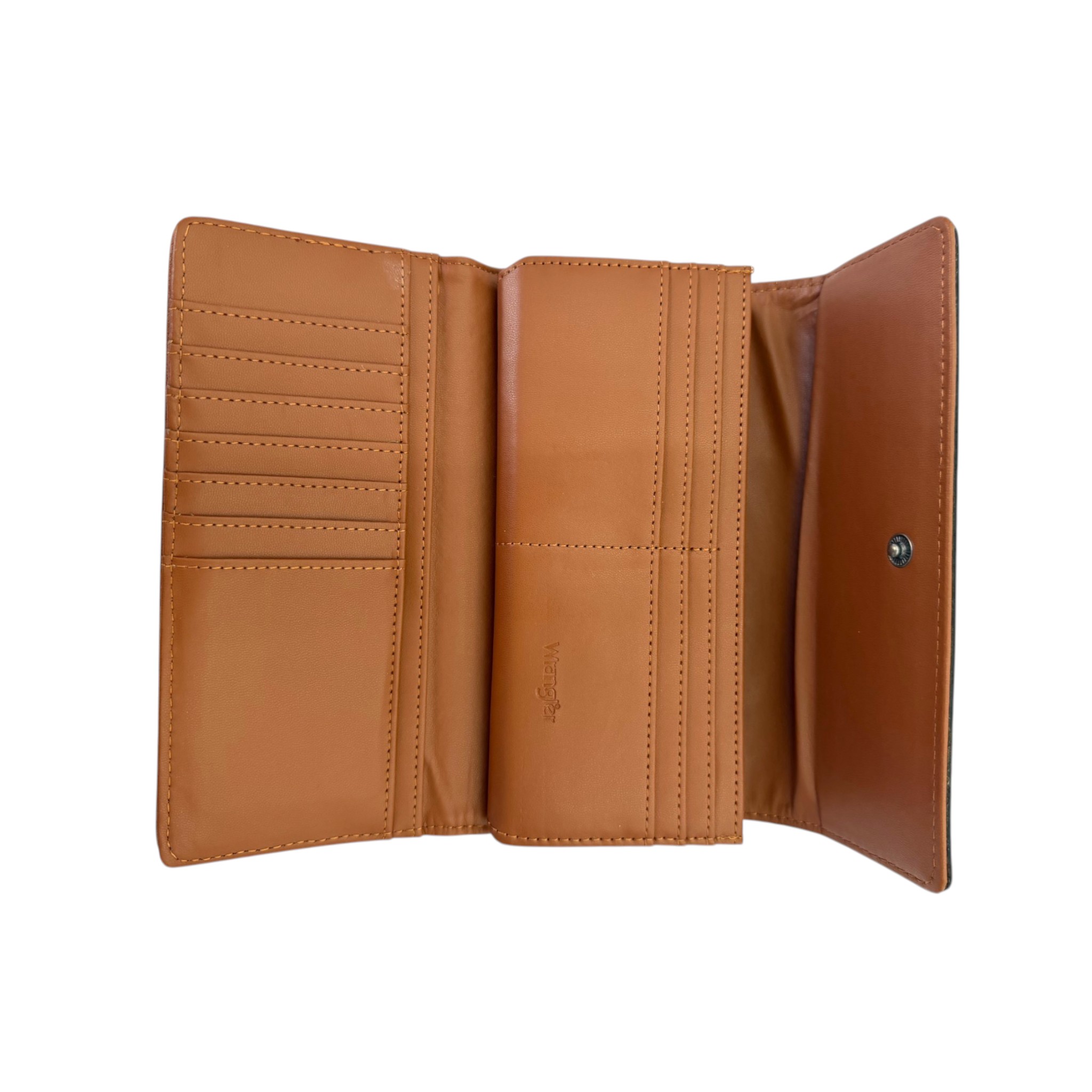 CARTERA WRANGLER DAMA GRABADO FLORES COLOR SHEDRON.