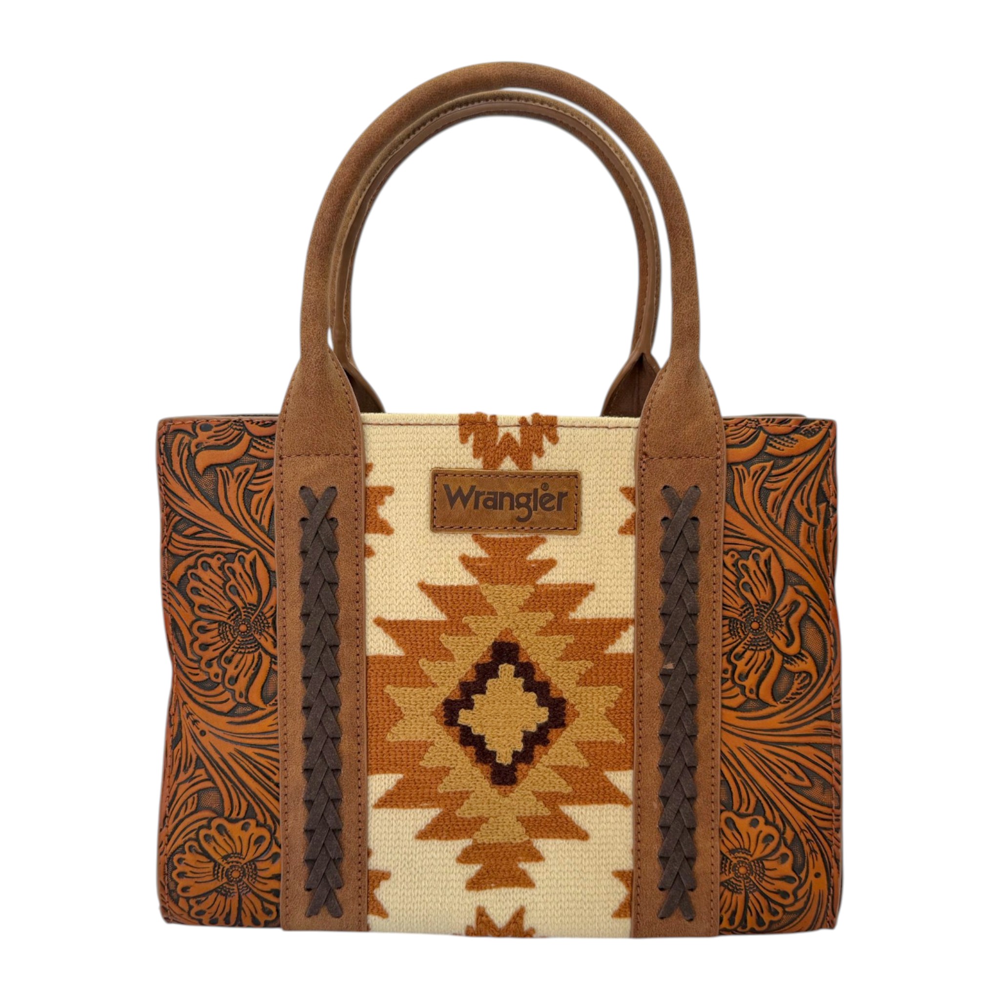 BOLSA WRANGLER DAMA MODELO CHECOTAH Y  CINCELADO 8120 SDPK.