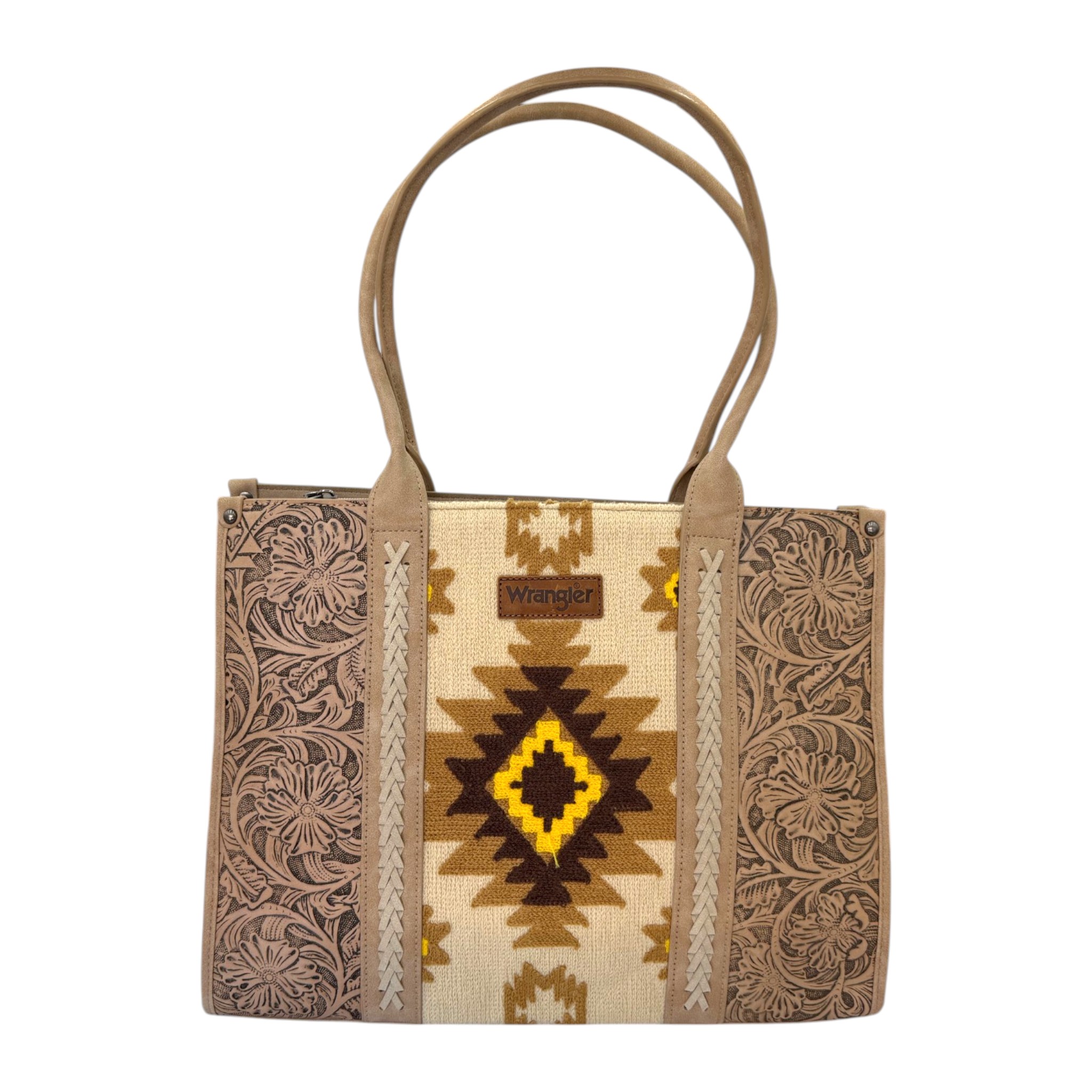 BOLSA WRANGLER DAMA MODELO CHECOTAH Y  CINCELADO 8119 TN.