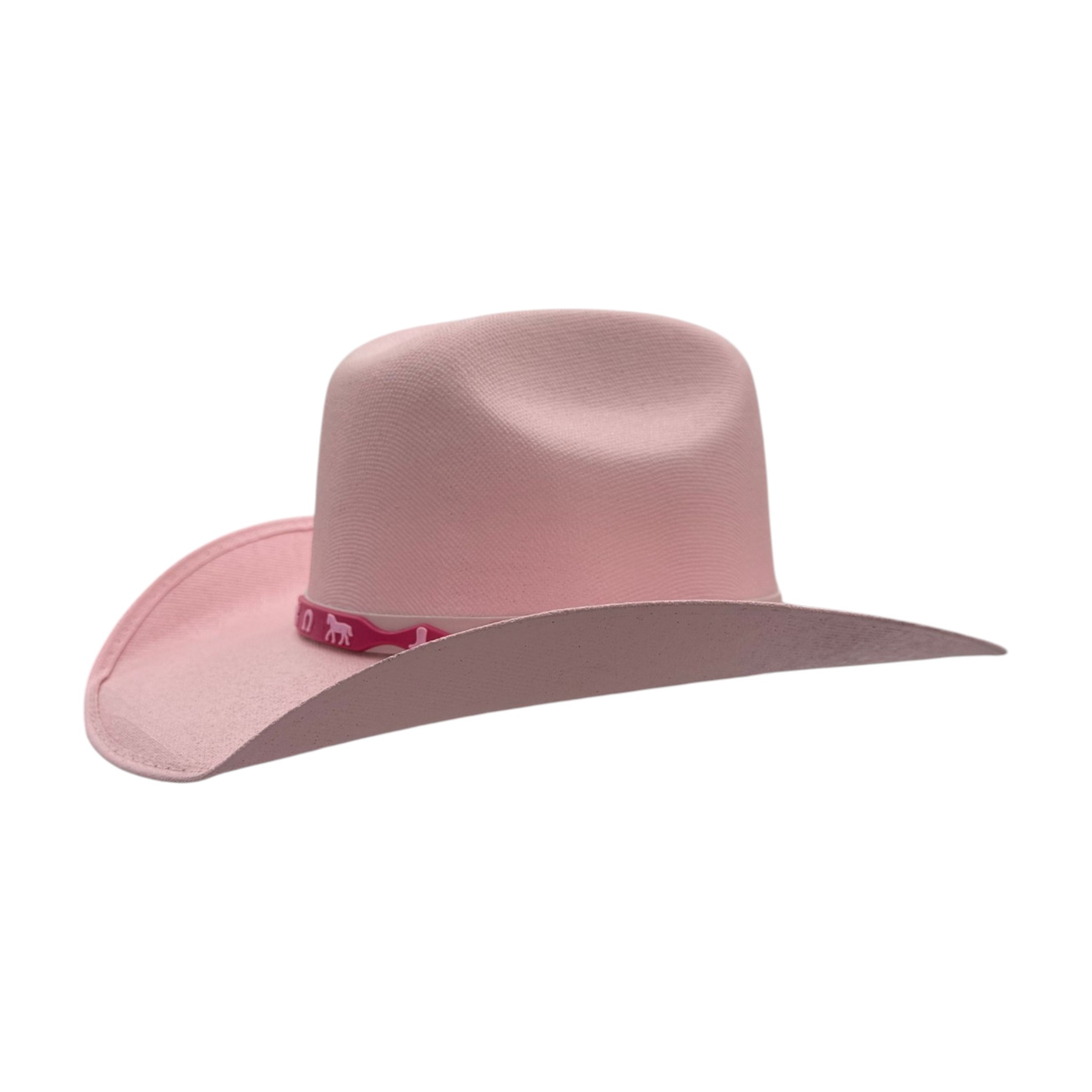 SOMBRERO CR LONA COLOR ROSA NIÑA.