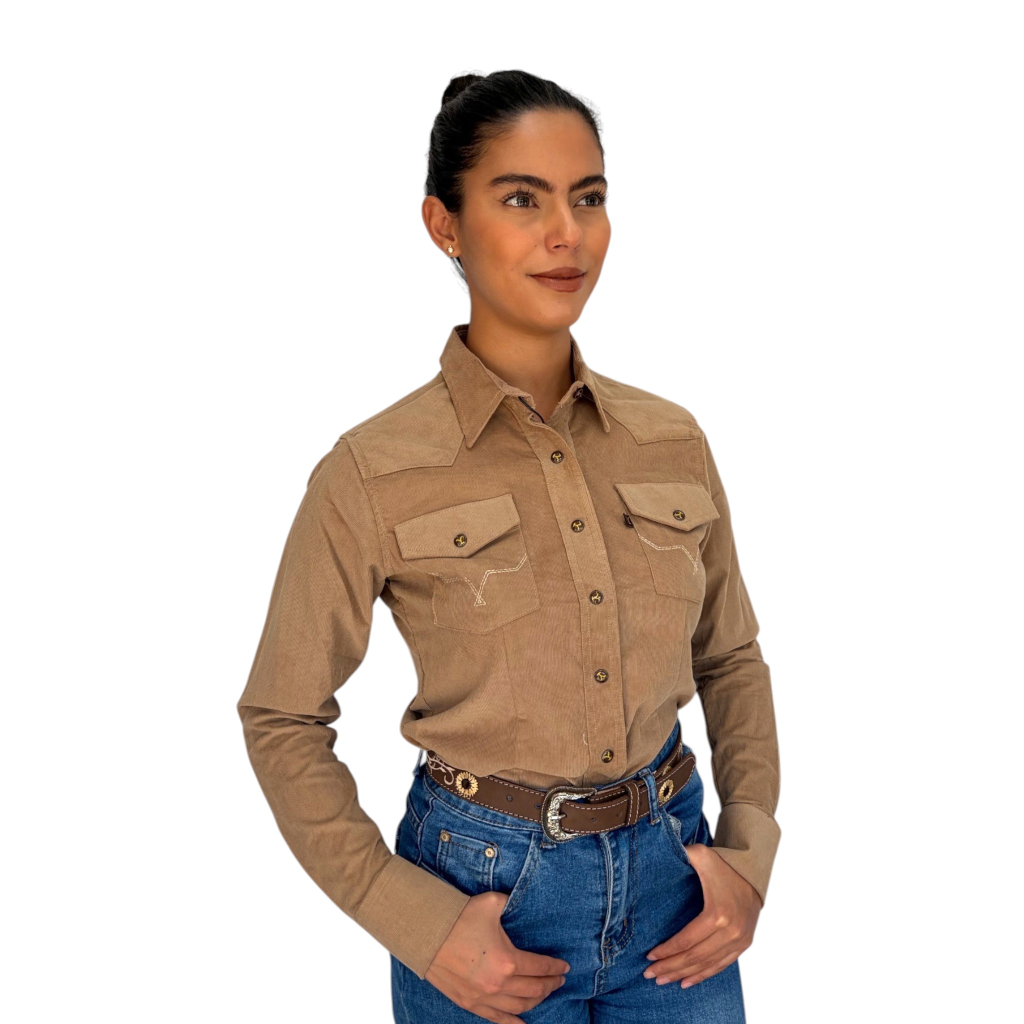 CAMISA DAMA YELLOWSTONE ARENA