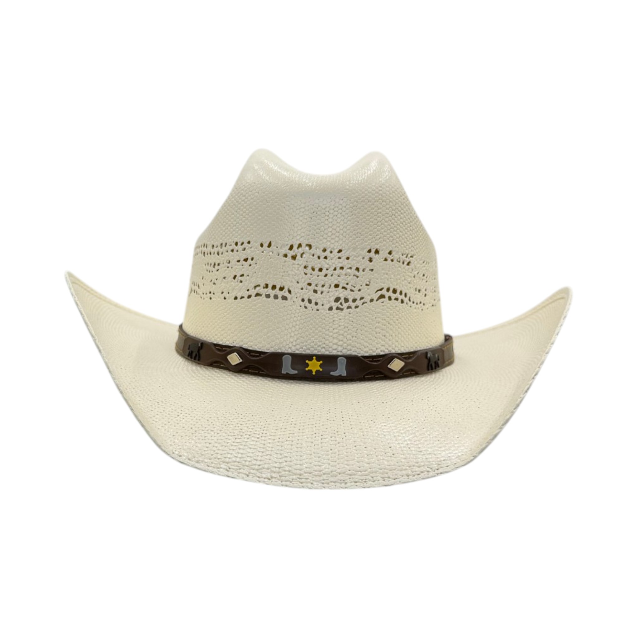 SOMBRERO CR NIÑO HORMA ESTE-OESTE MATERIAL DE BANGORA.