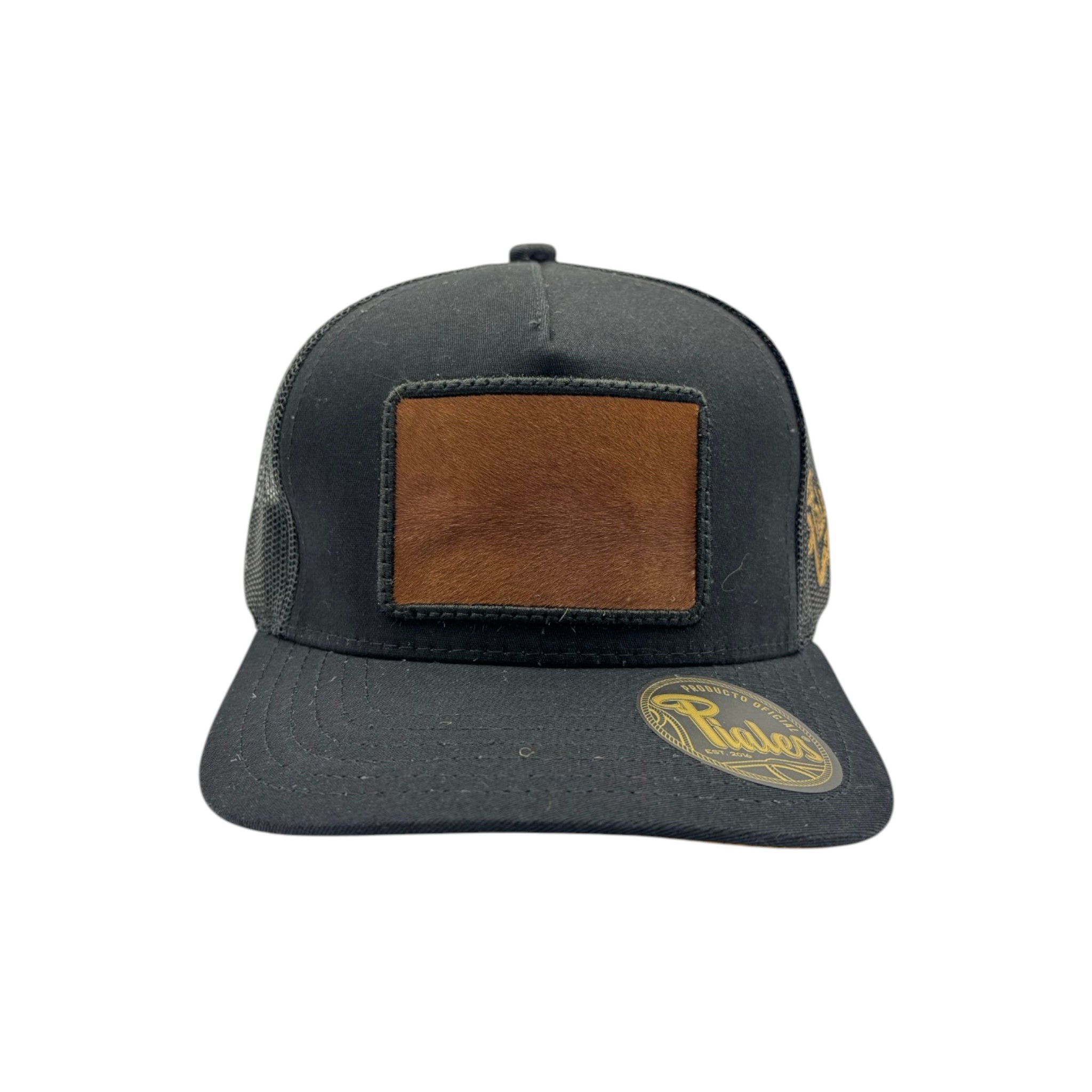 GORRA PIALES LINEA PRO FIERRO NEGRO/CAMEL.