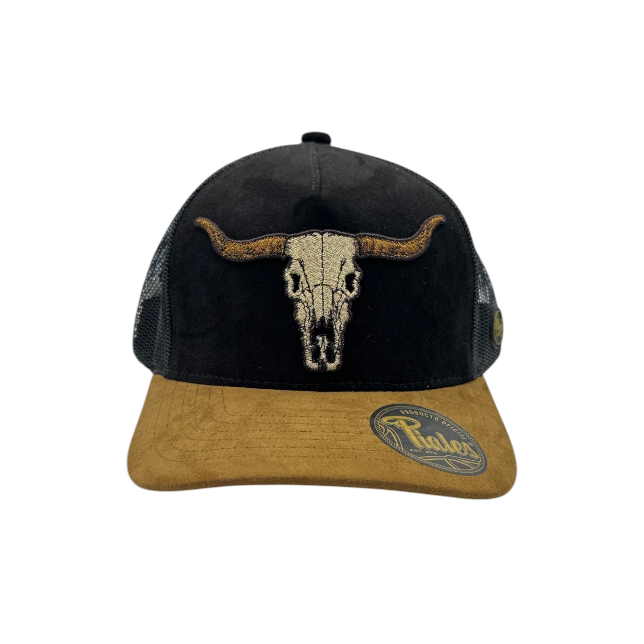 GORRA PIALES LINEA PREMIUM TEXAS NEGRO.