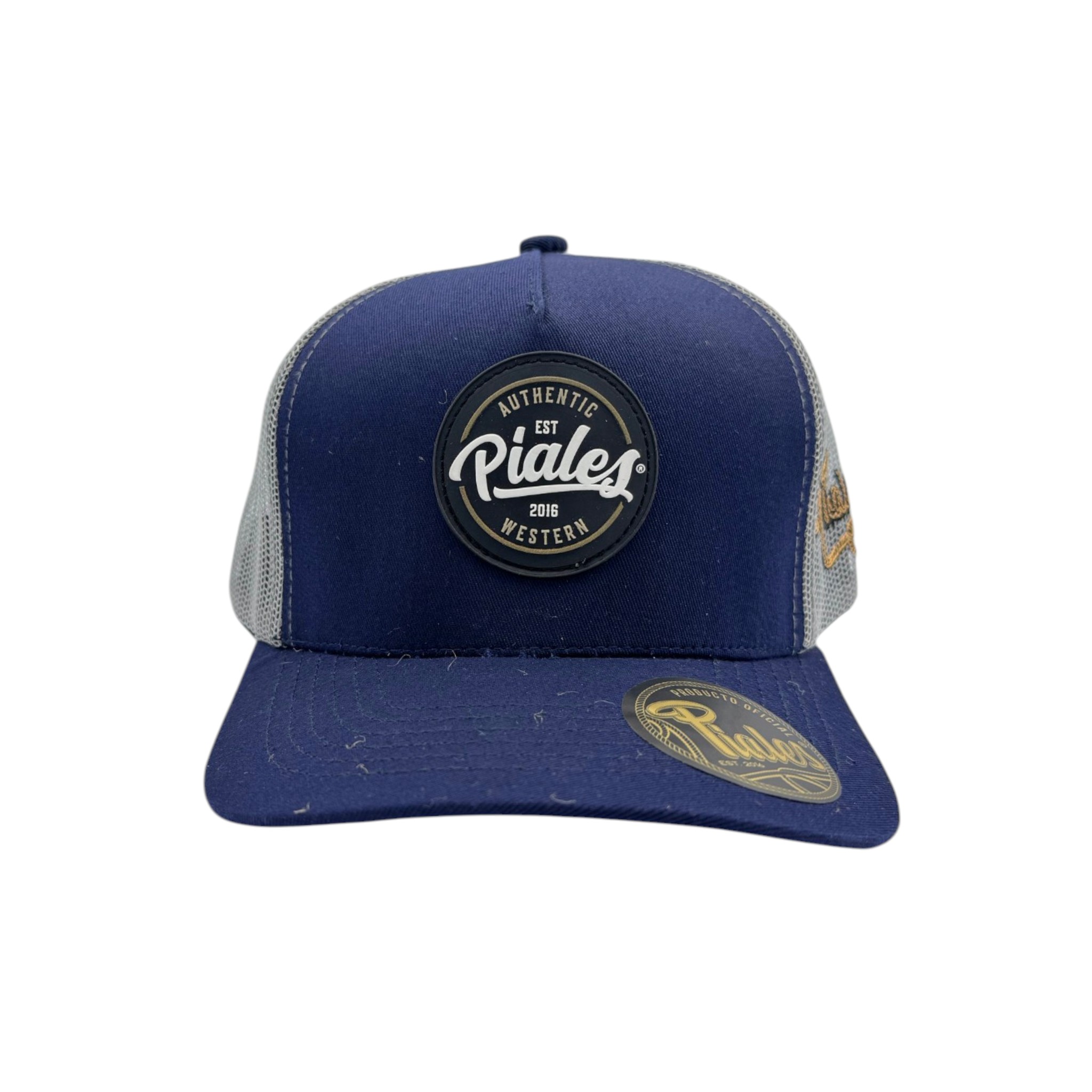 GORRA PIALES LINEA PRO PIALES VINTAGE MARINO/GRIS.