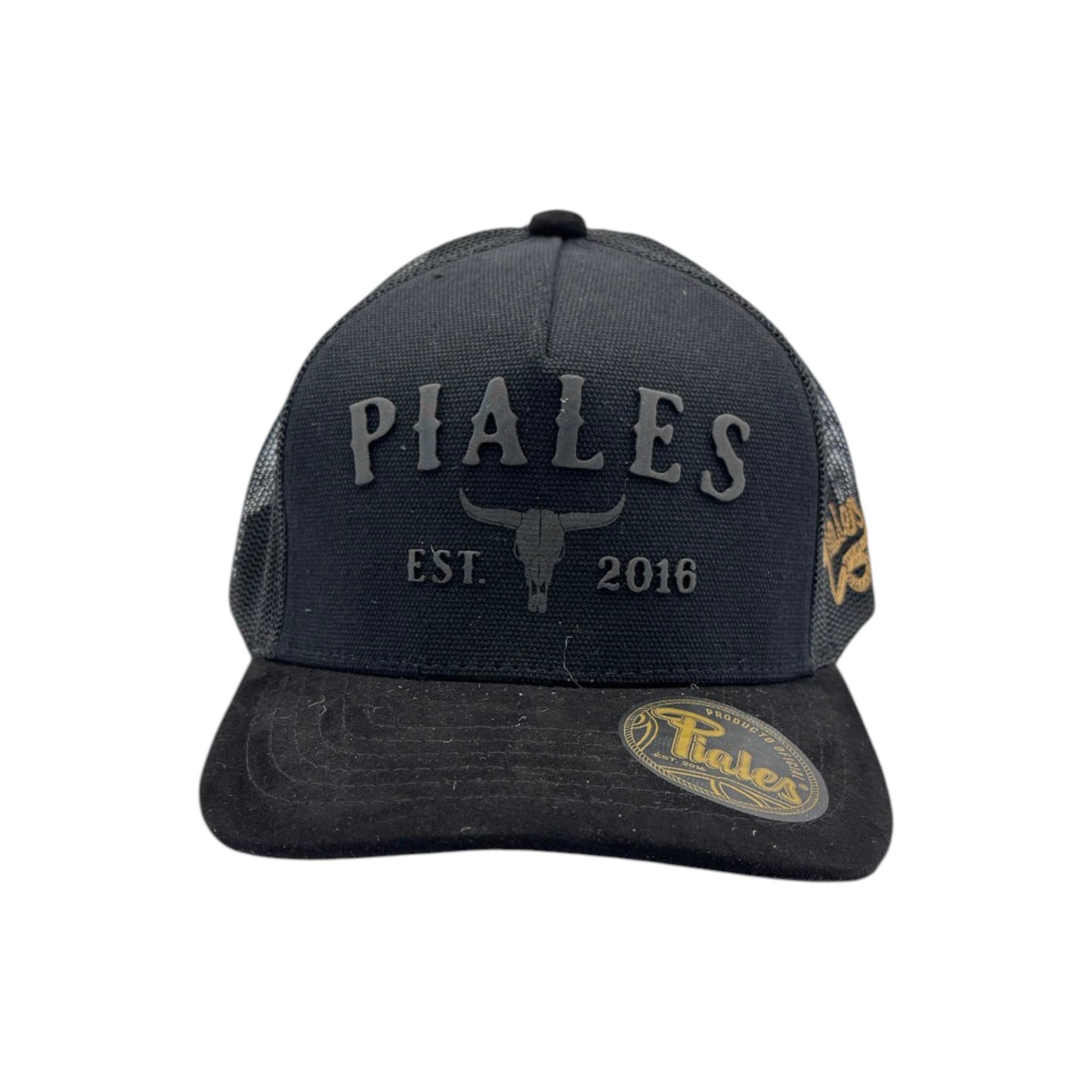 GORRA PIALES LINEA PREMIUM CLASSIC NEGRO.
