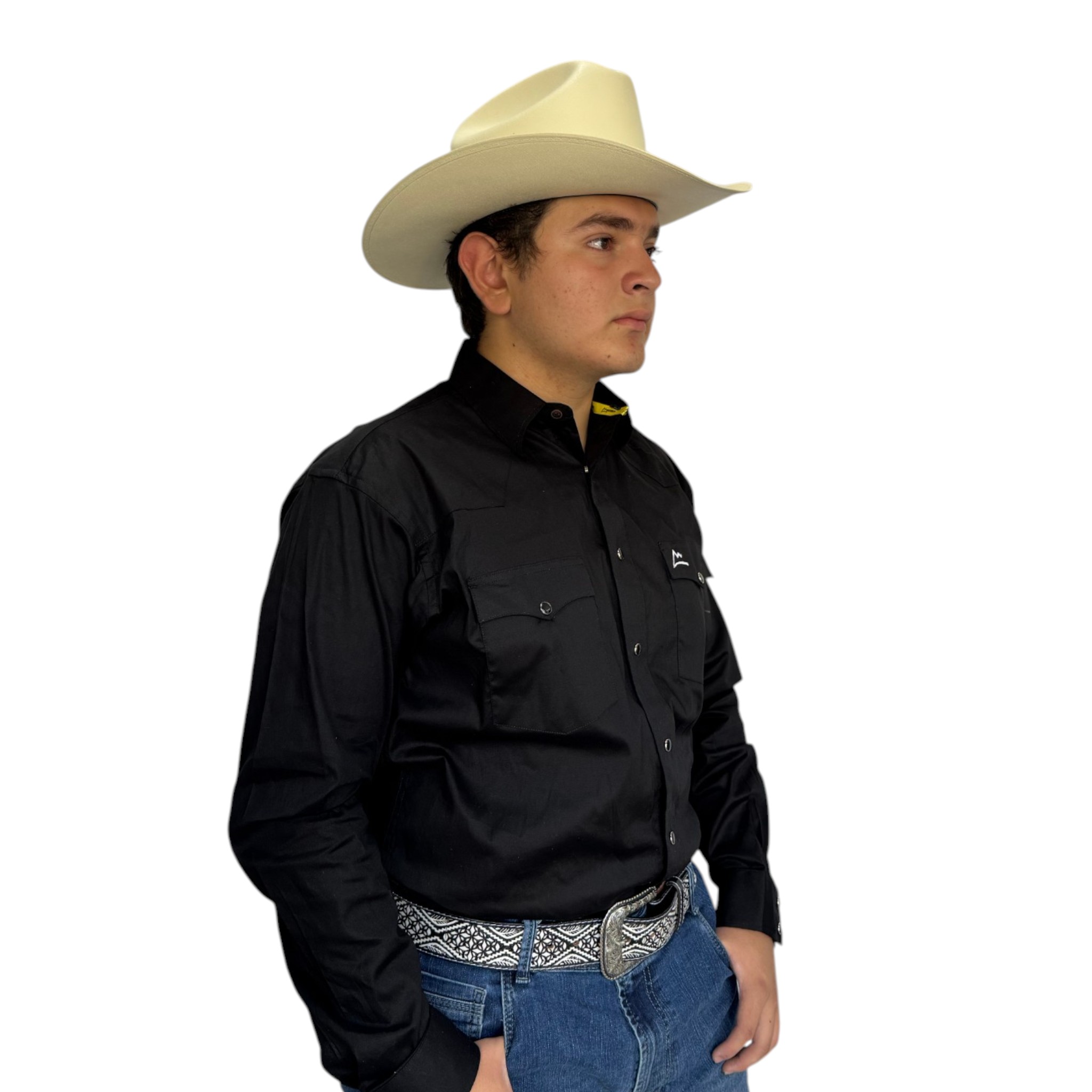 CAMISA ICY DENVER VAQUERA  NEGRO