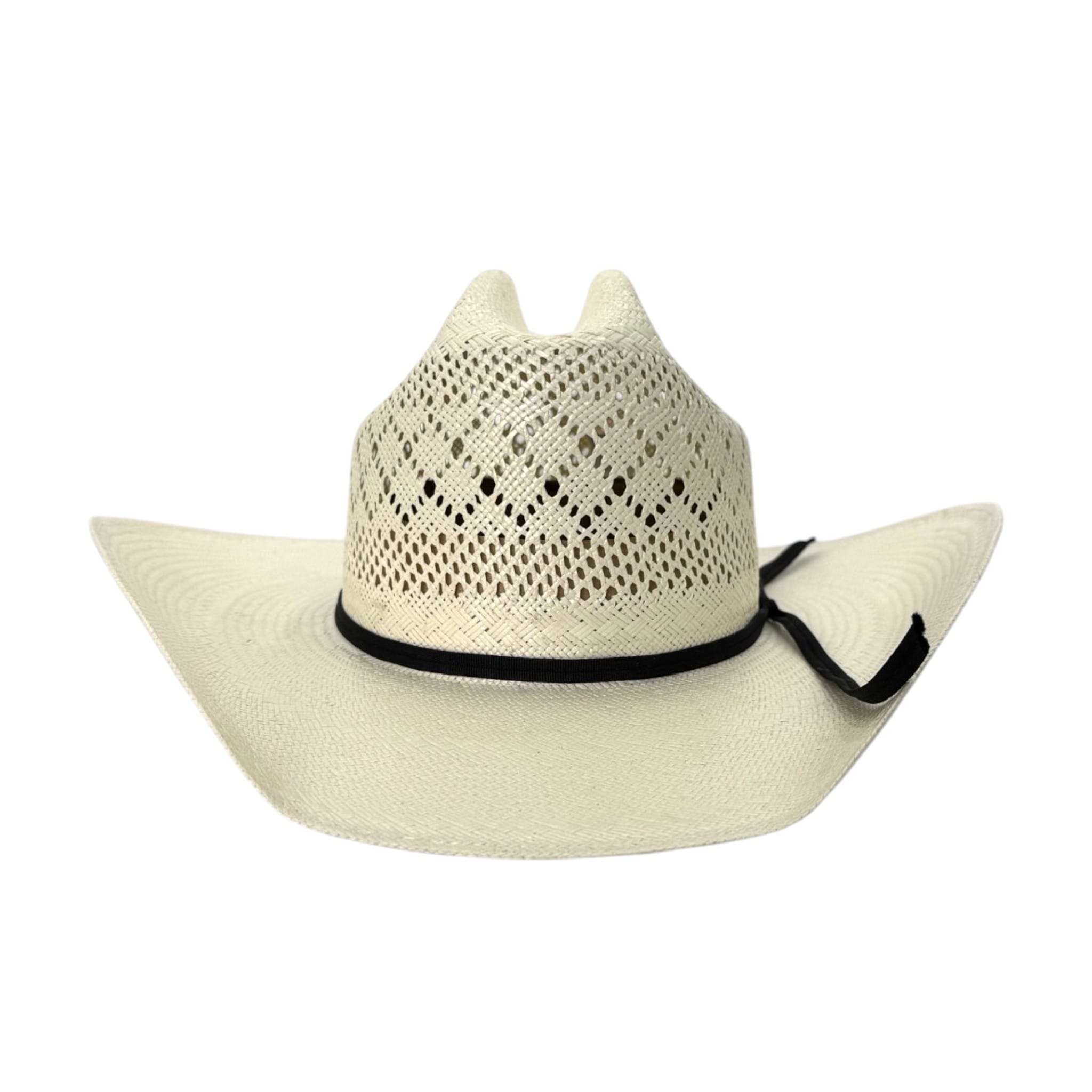 SOMBRERO VAQUERO SM PAPEL ARROZ RANDADO ROMBOS REFALDEADO LAGOS.