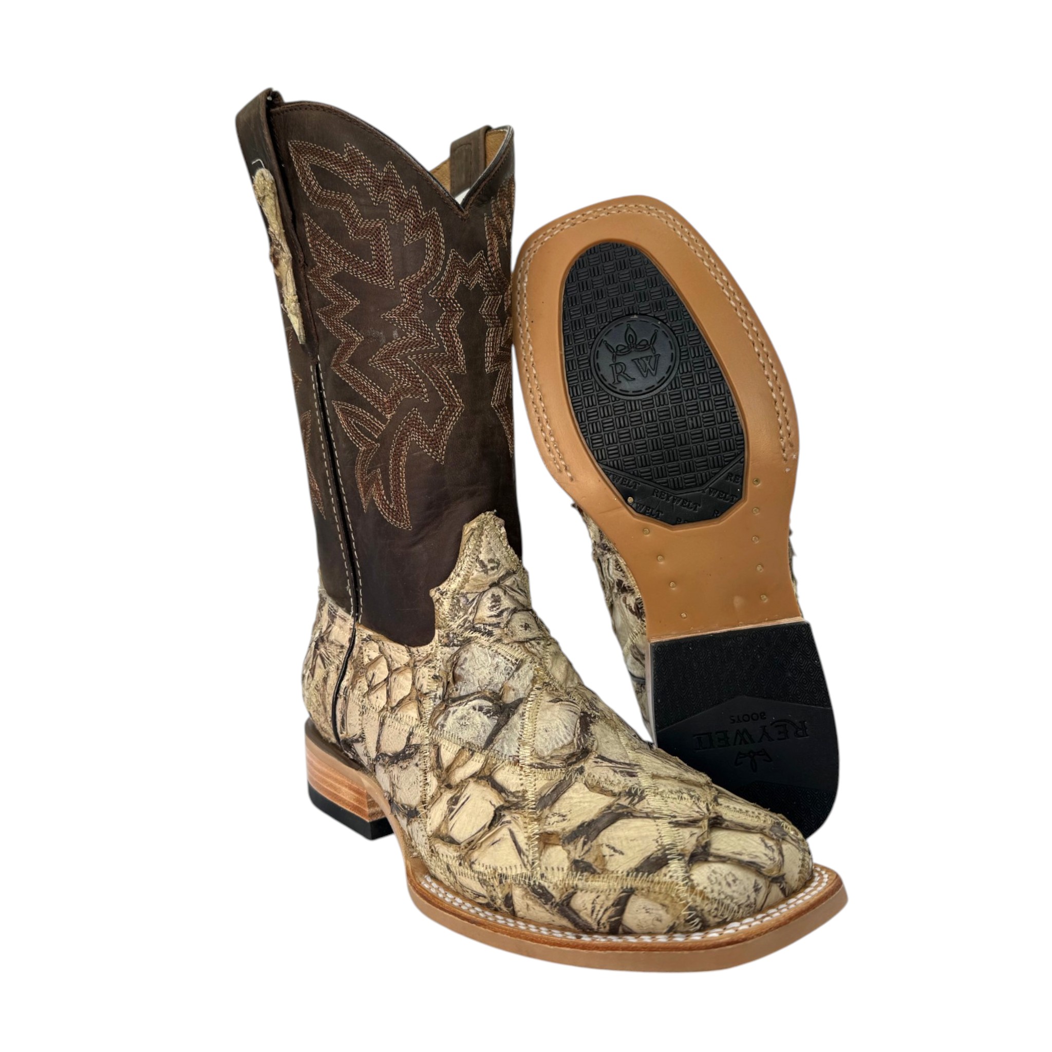 BOTA REYWELT PESCADO ORIGINAL EMPIEZADO COLOR ORIX.
