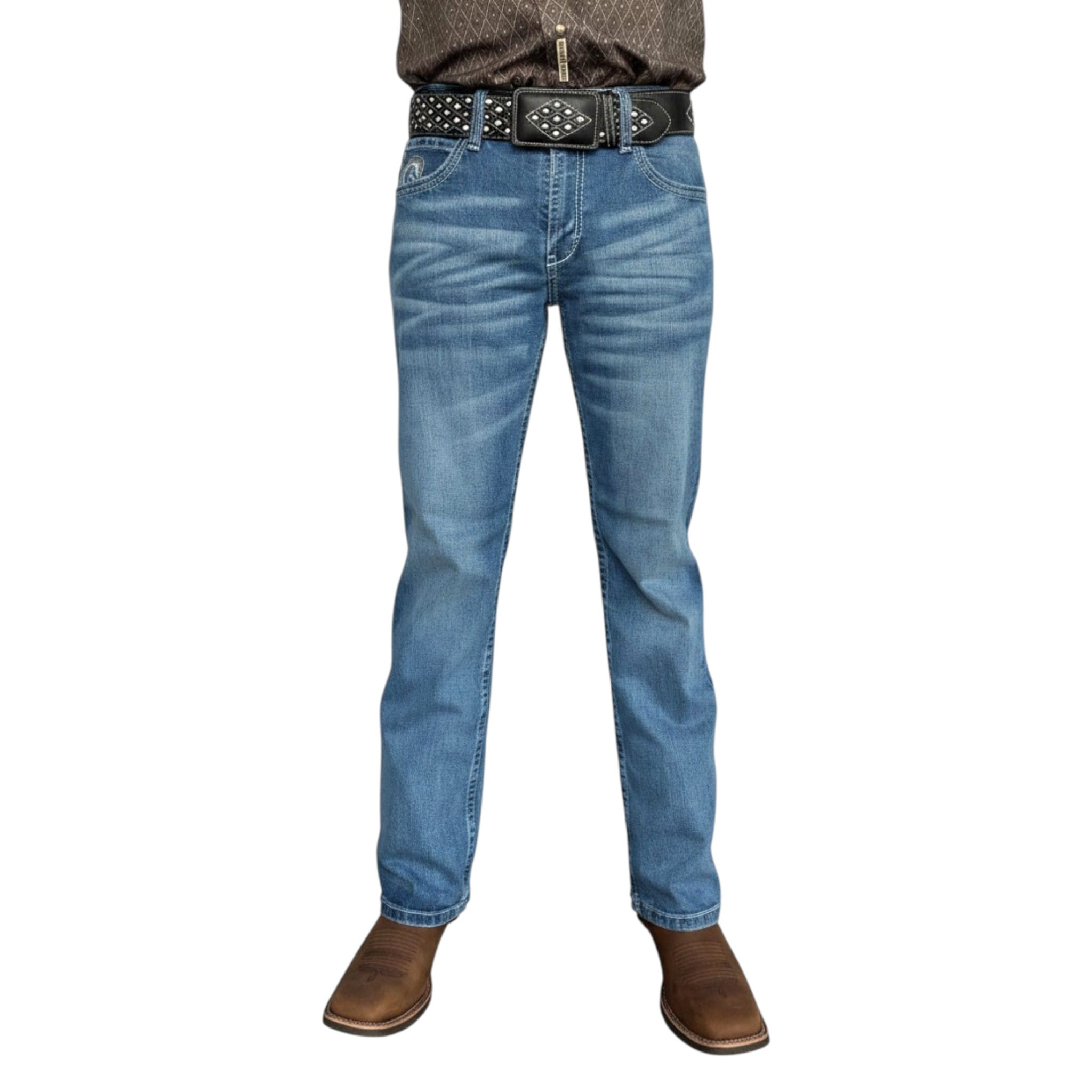 PANTALON KAJM MODELO PICAZO COLOR AZUL CIELO.