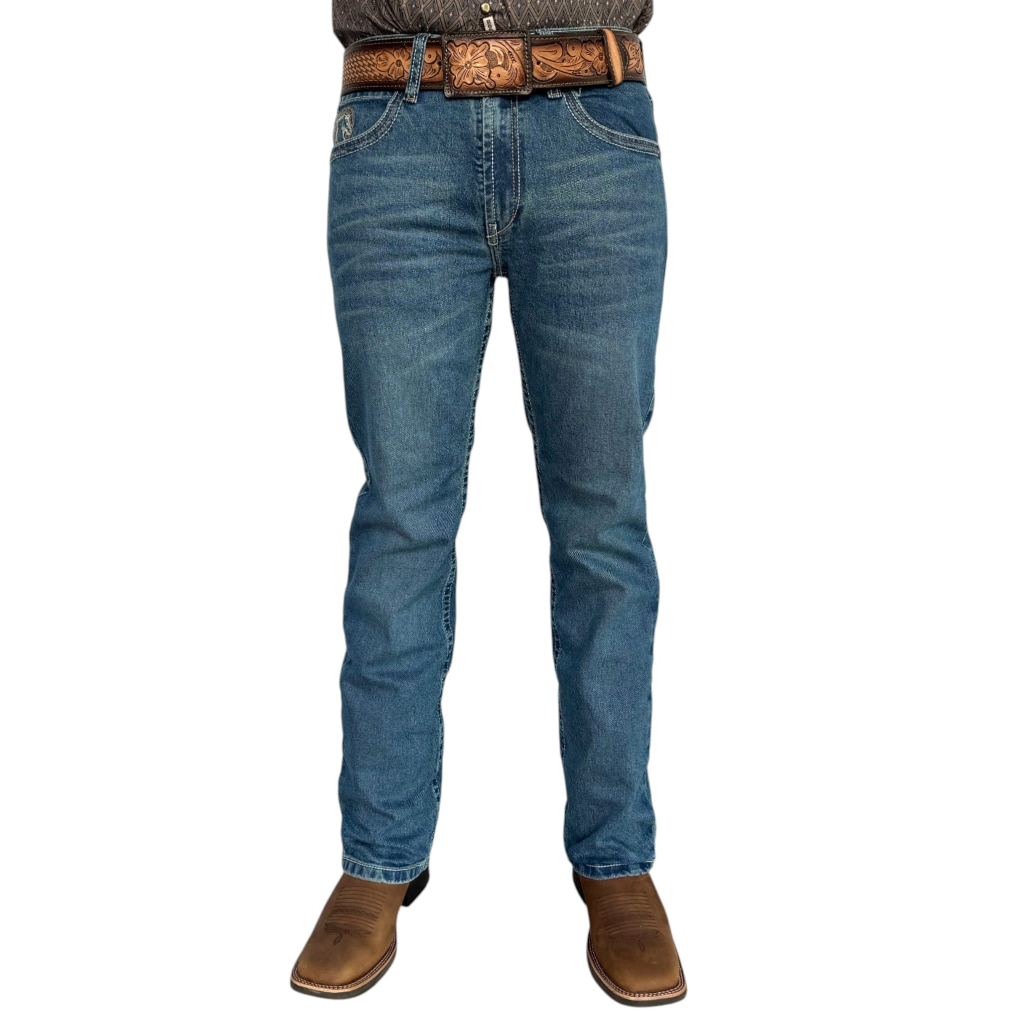 PANTALON KAJM MODELO APPALOOSA COLOR AZUL CIELO.
