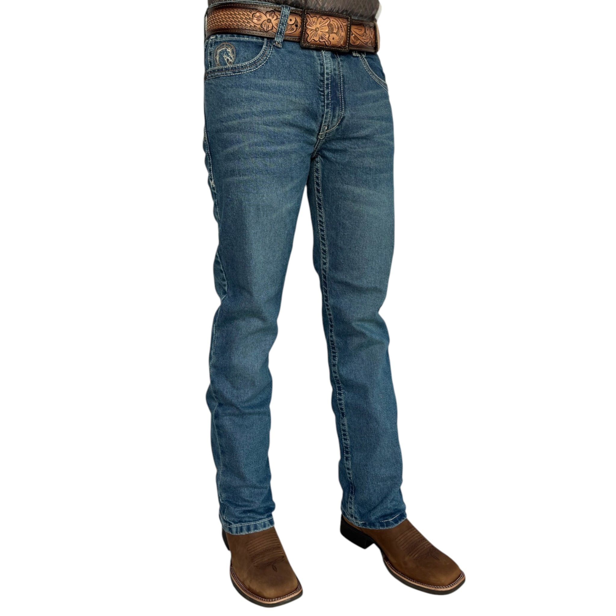 PANTALON KAJM MODELO APPALOOSA COLOR AZUL CIELO.