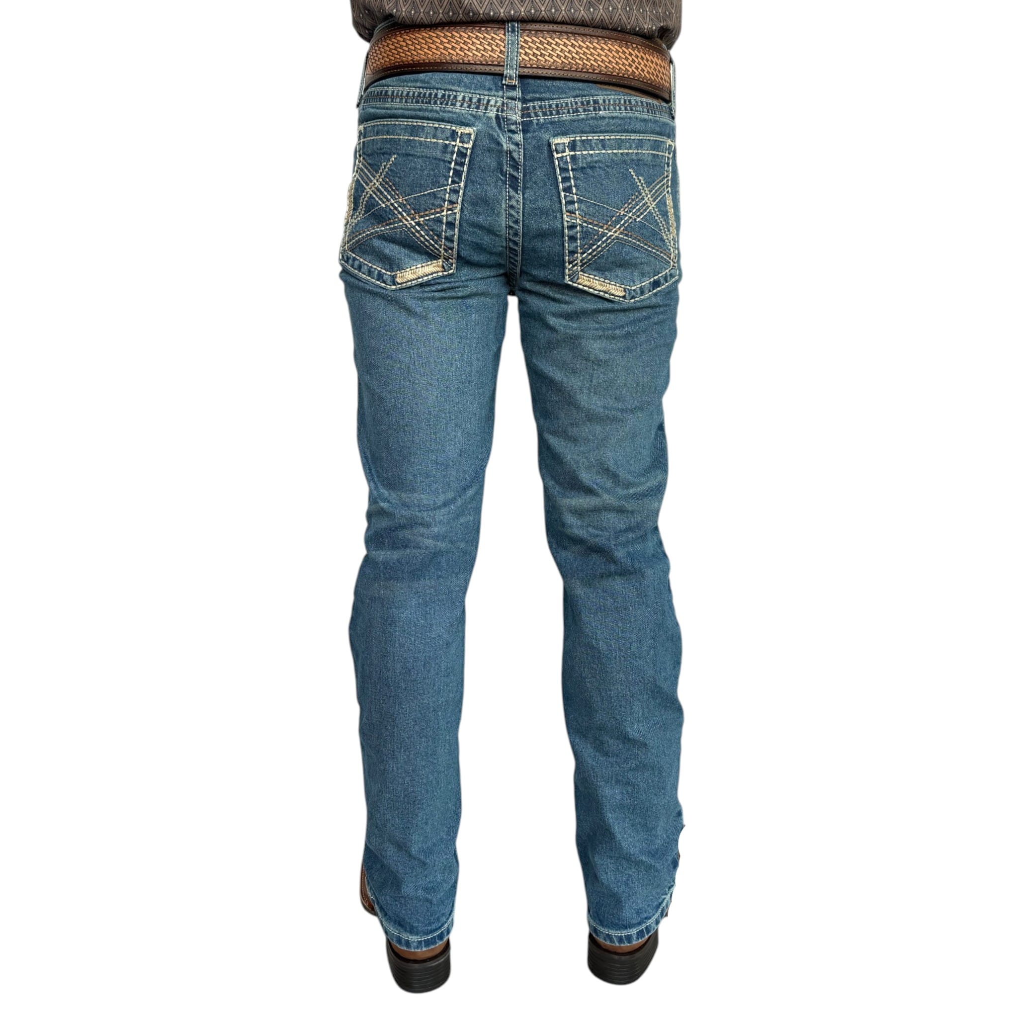 PANTALON KAJM MODELO APPALOOSA COLOR AZUL CIELO.