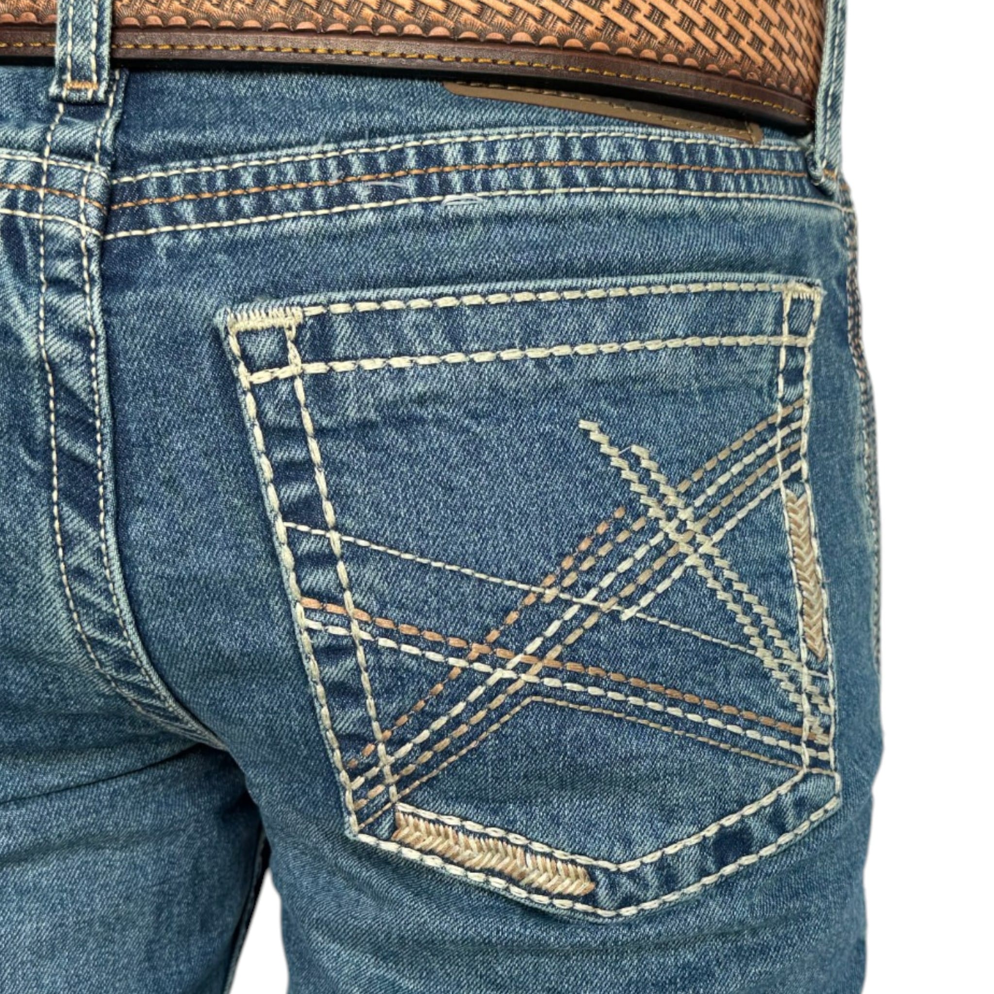 PANTALON KAJM MODELO APPALOOSA COLOR AZUL CIELO.